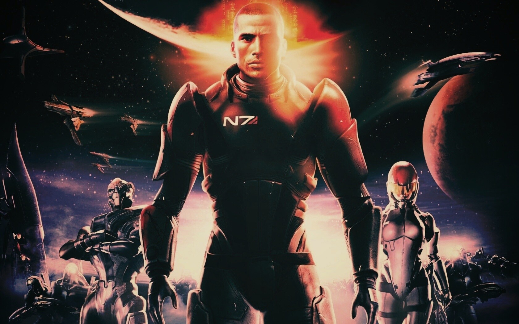 Mass Effect 1 обои