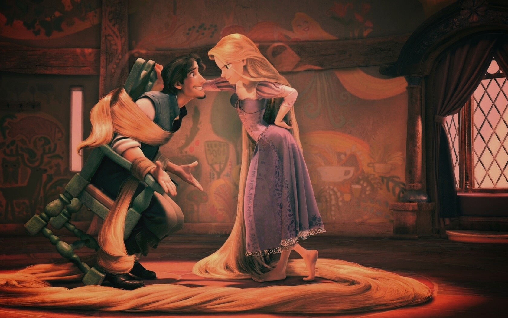 Рапунцель обои