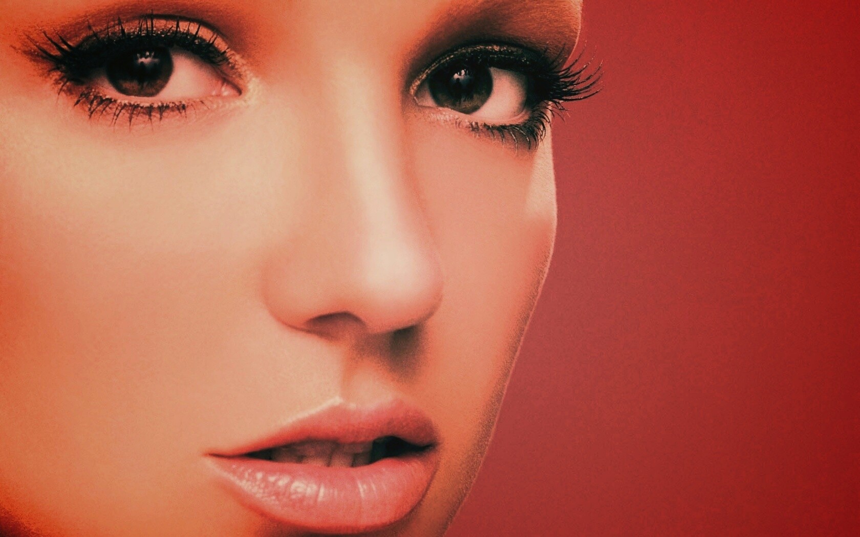 Лицо Бритни обои