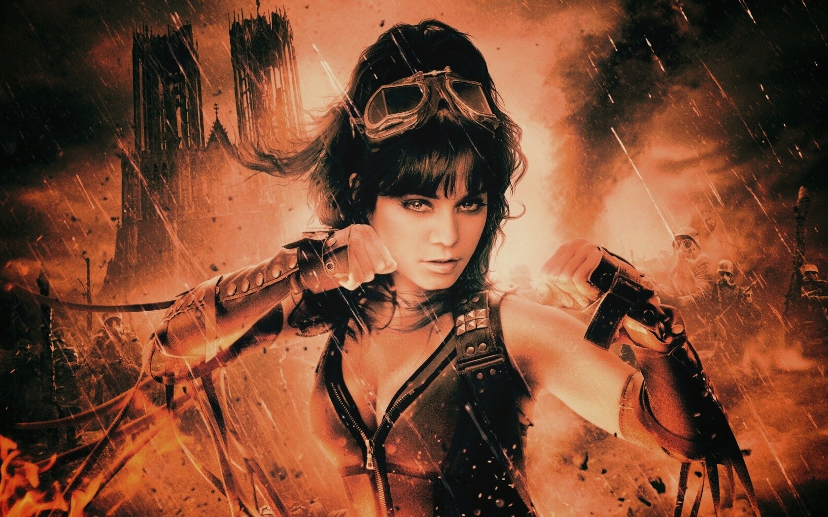 Blondie из фильма "Запрещенный прием" обои