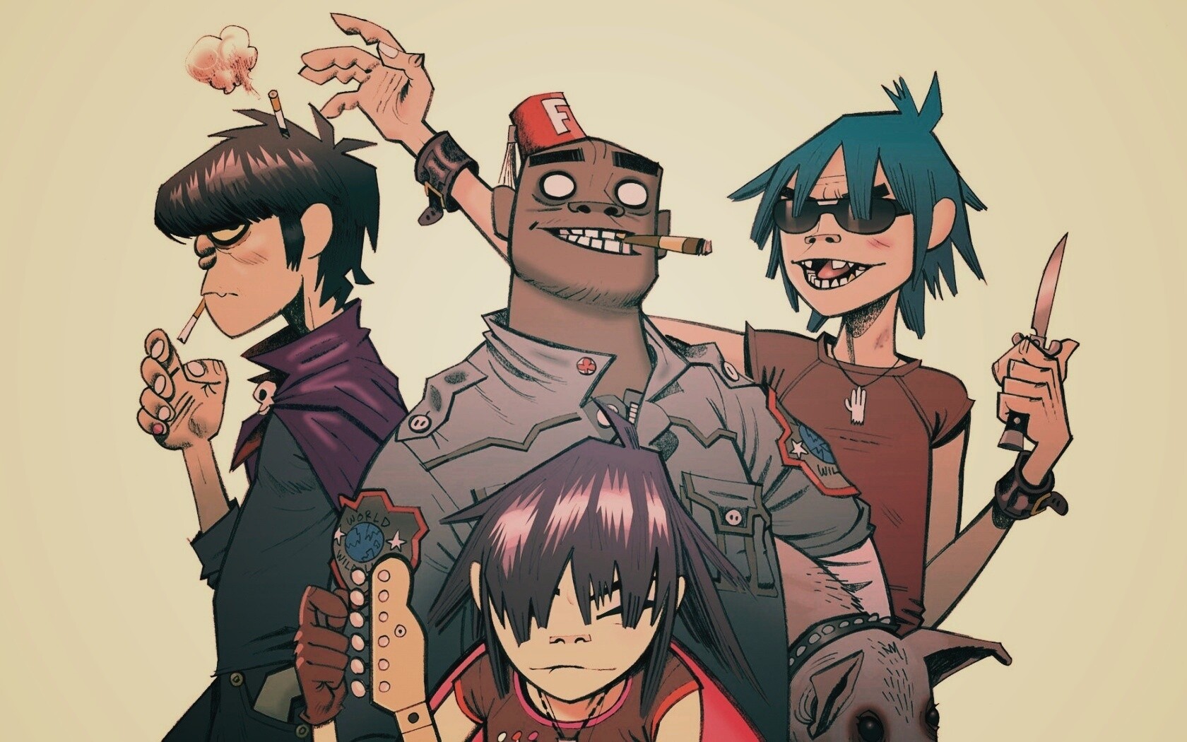 Gorillaz обои