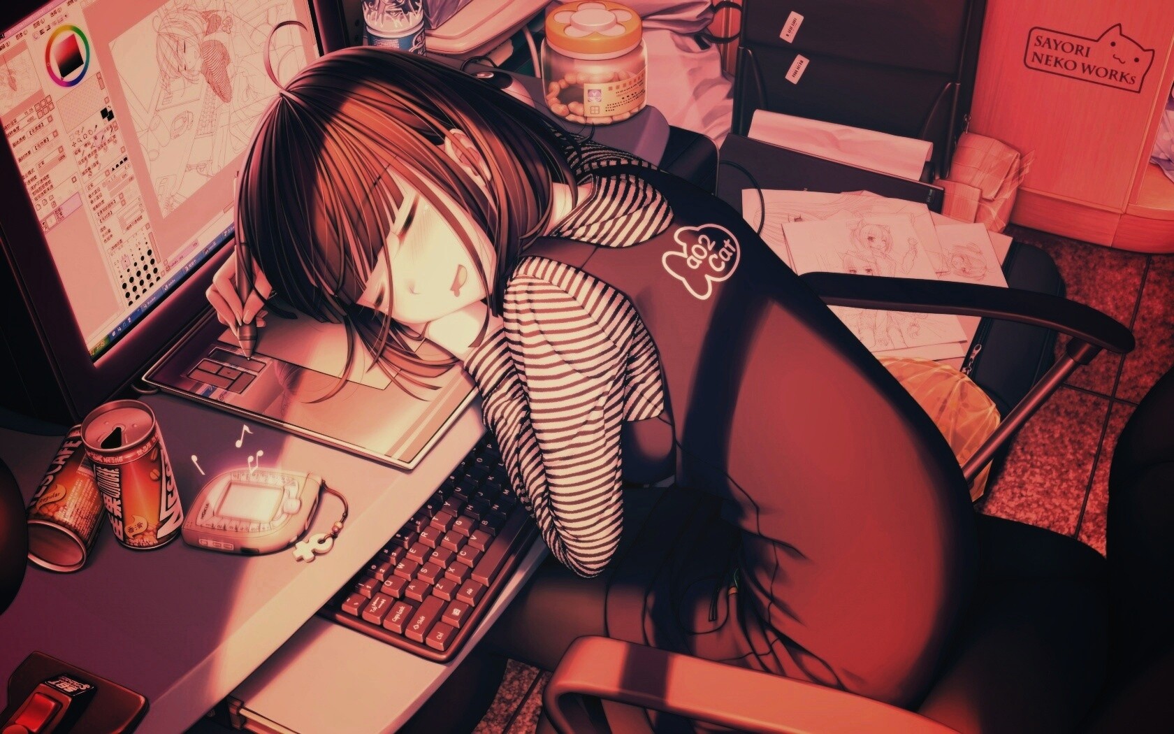 Нарисовать самого себя обои