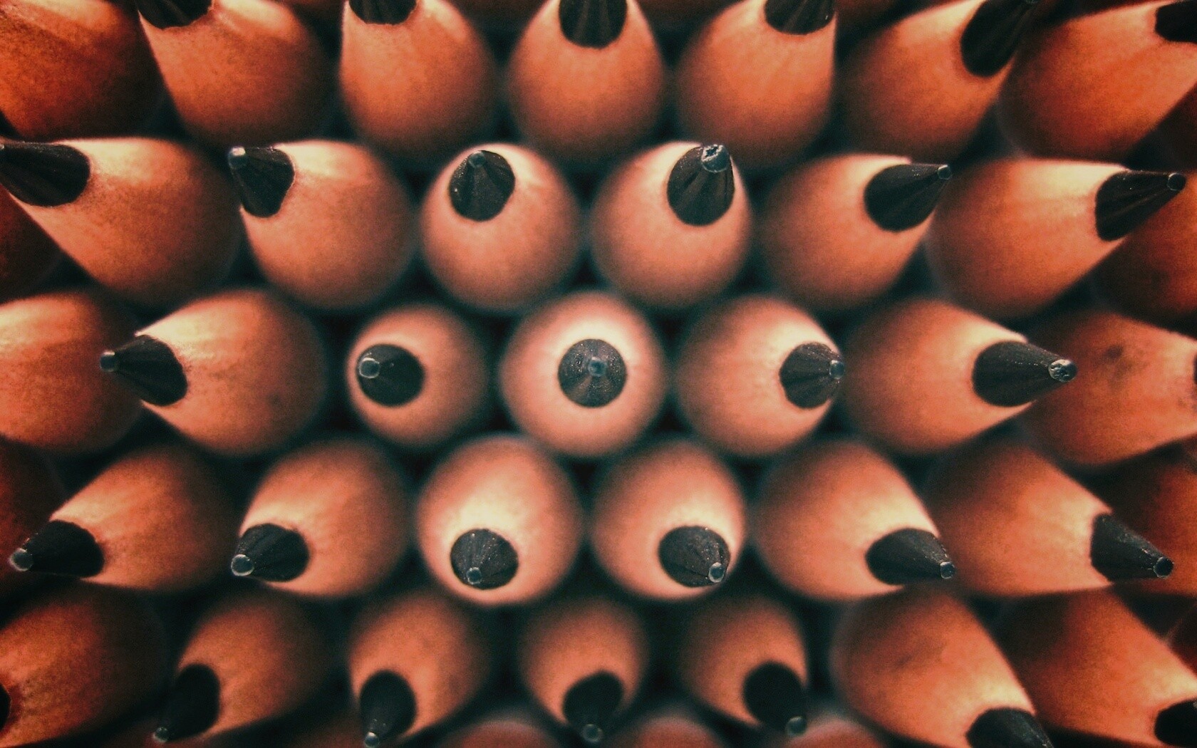 Чёрные карандаши обои