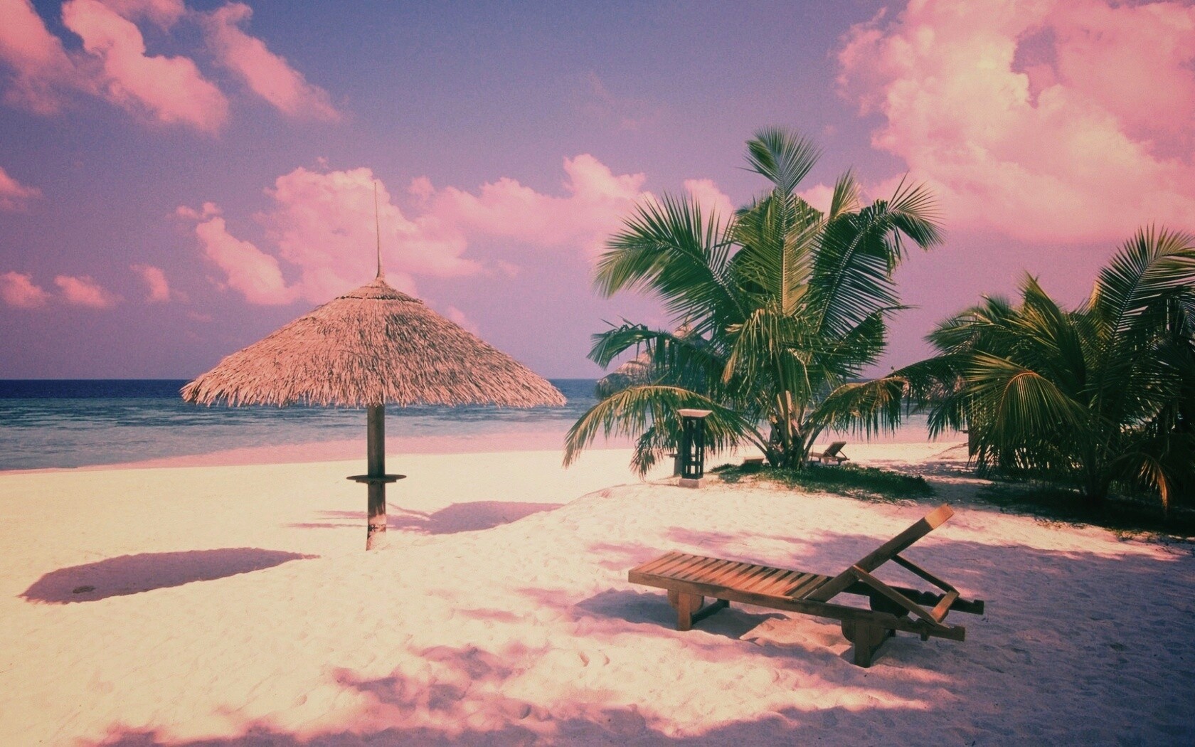 Рай на мальдивах обои