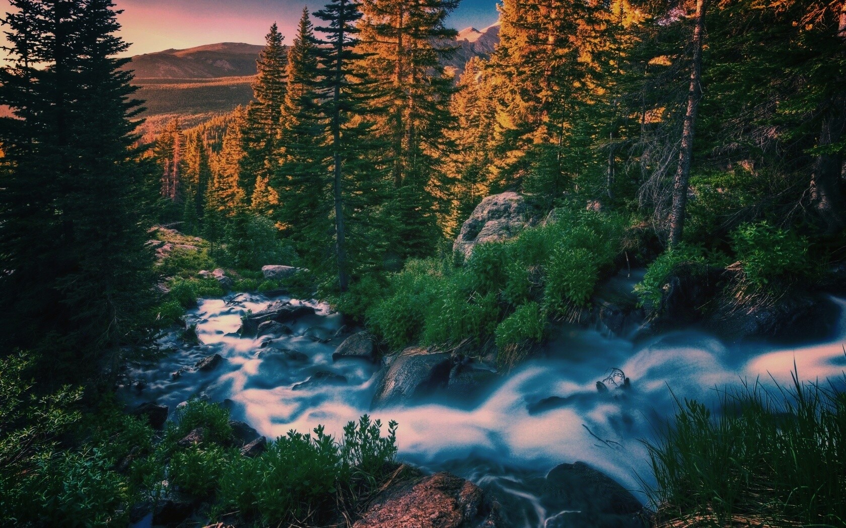 Природа в горах обои