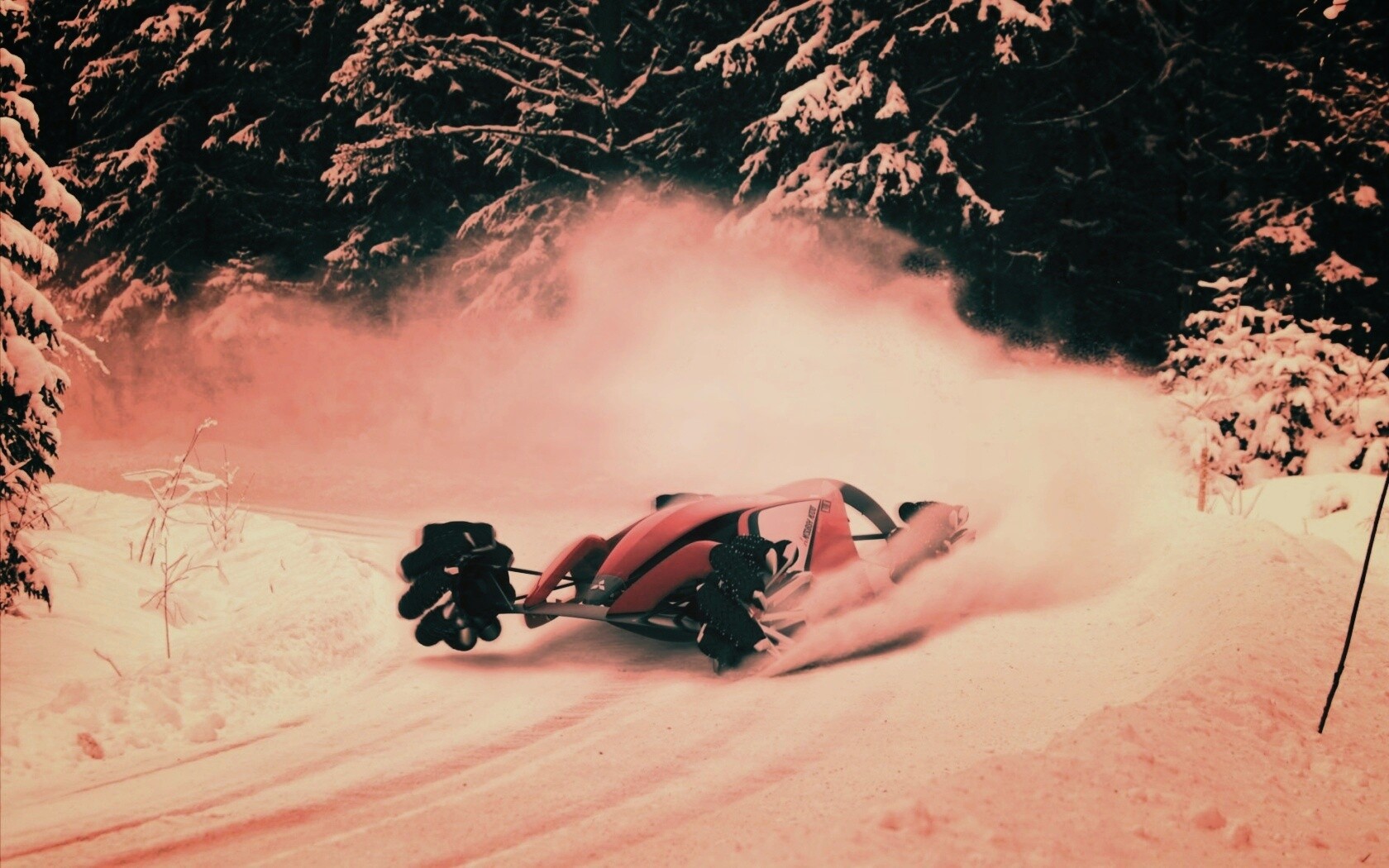 Концепт снегохода обои