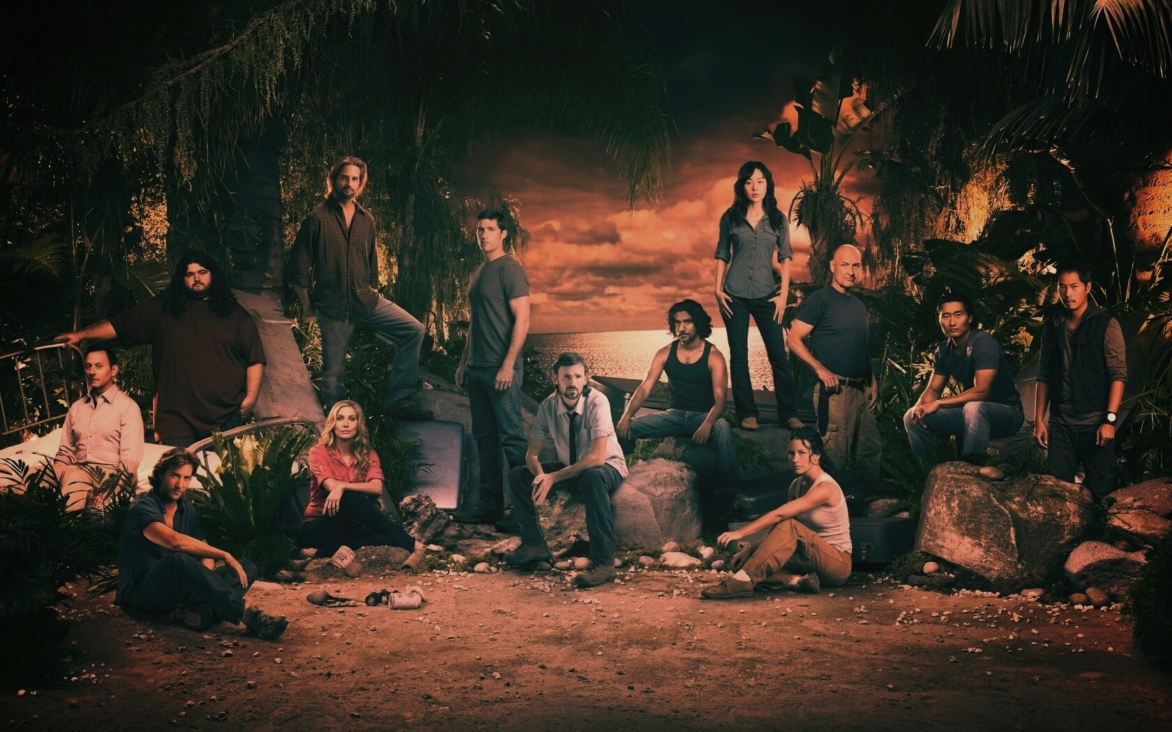 Герои сериала LOST обои