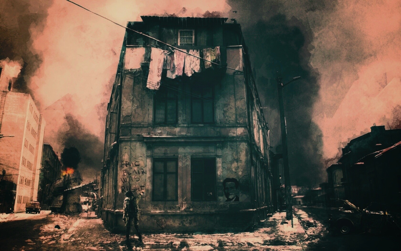 Эрик Блэр был прав обои