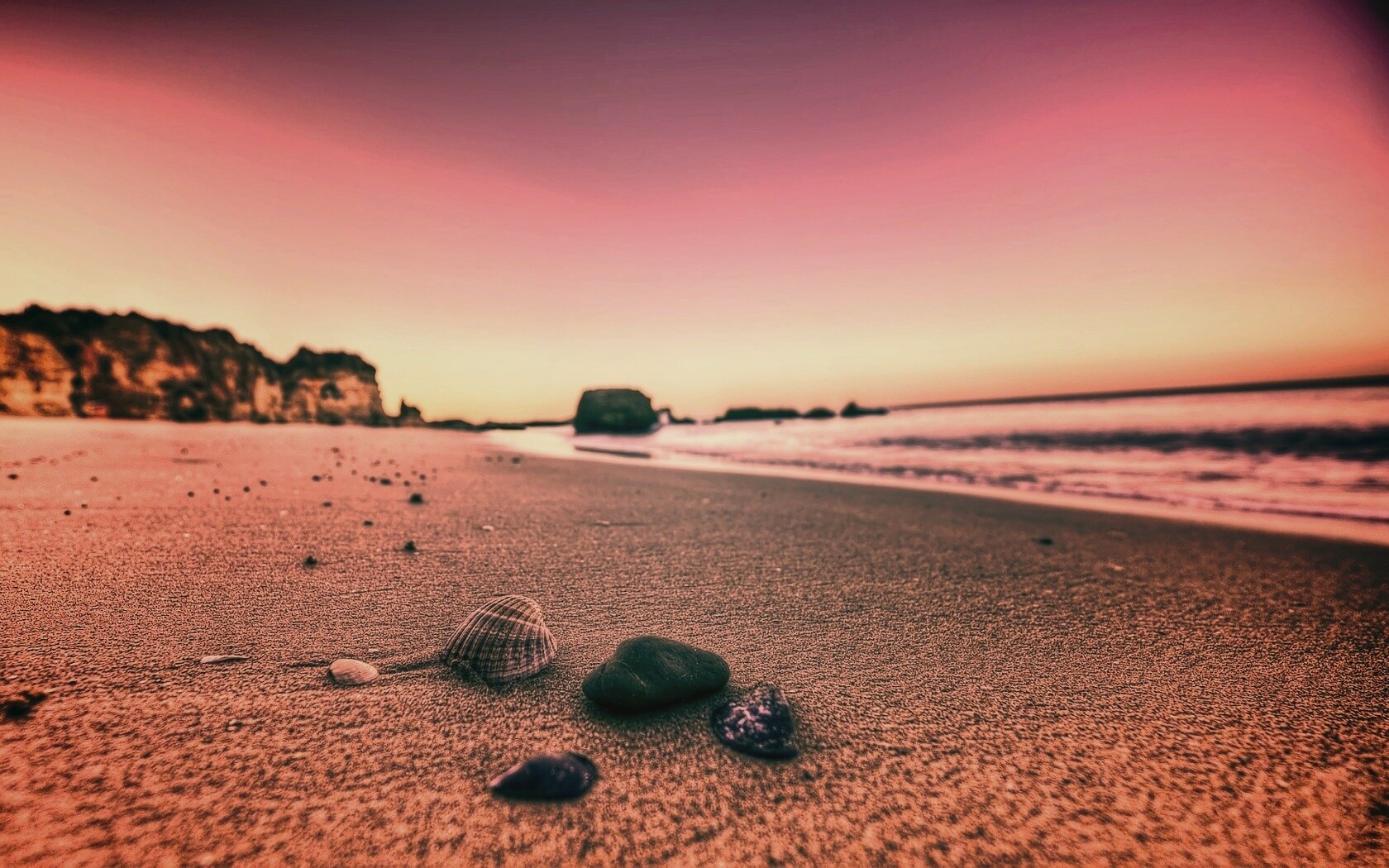 Океанский берег обои