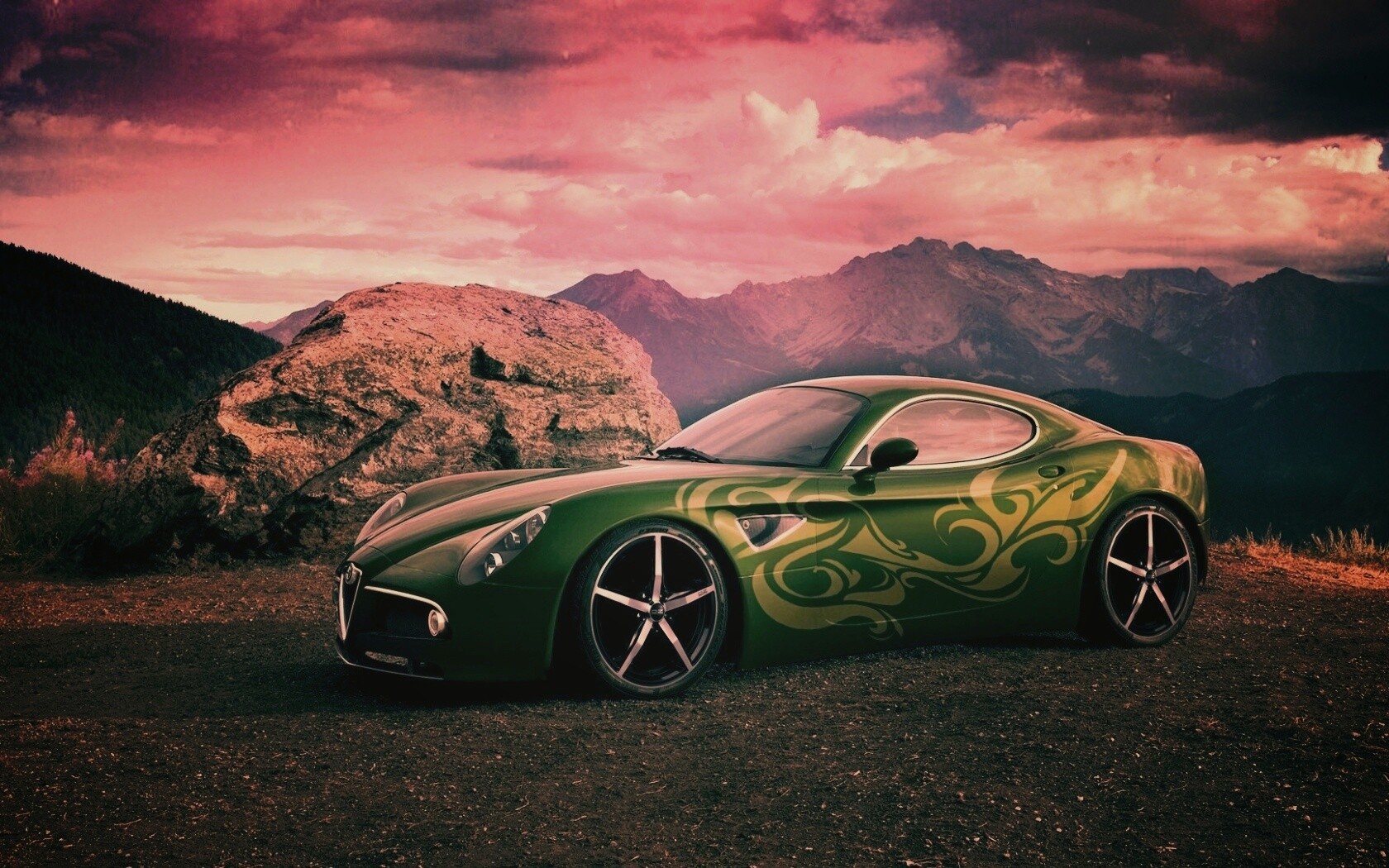 Альфа-ромео обои