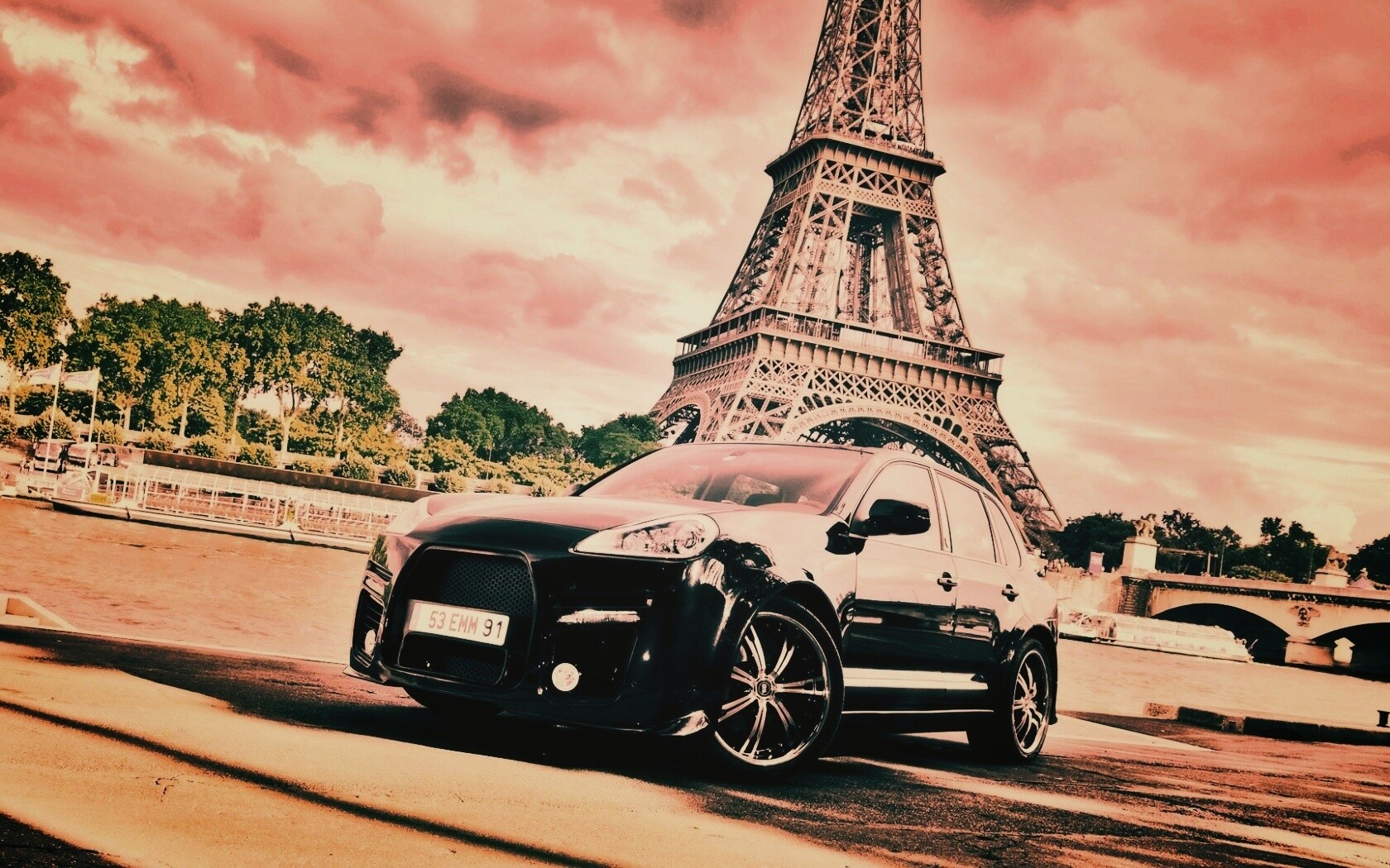 Кроссовер Porsche обои