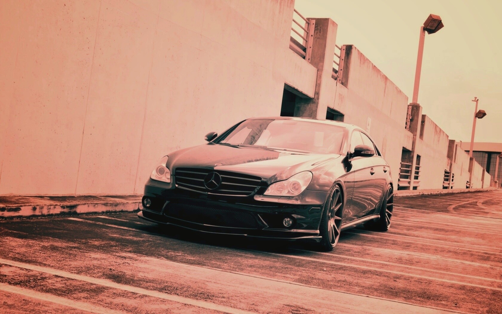 Mercedes сды55 AMG обои