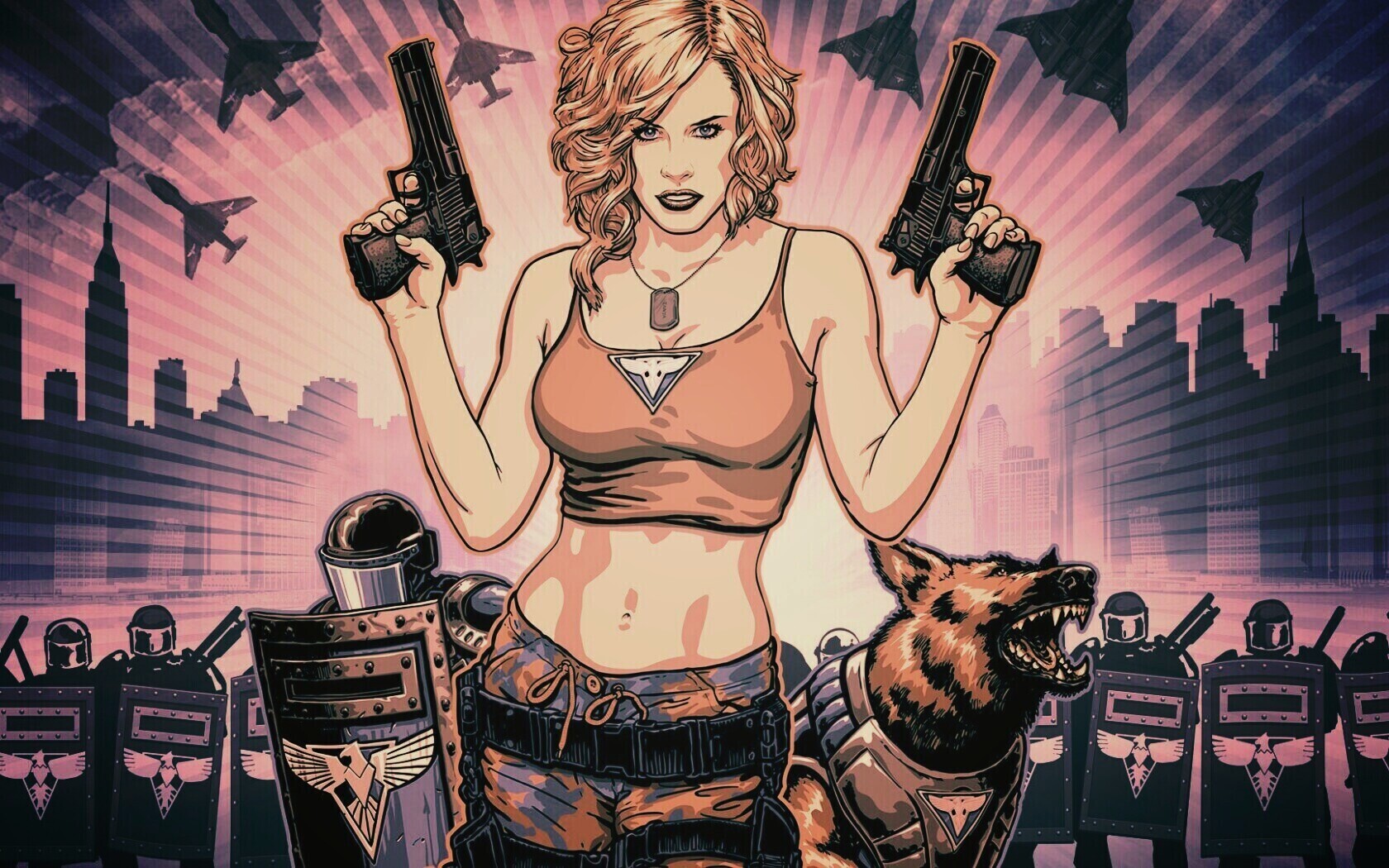 Таня из Red Alert 3 обои