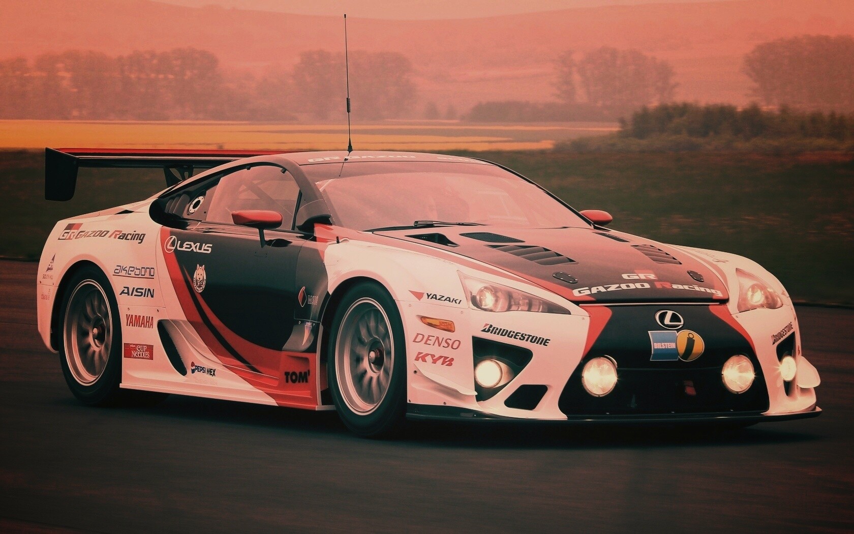 Гоночный Лексус обои