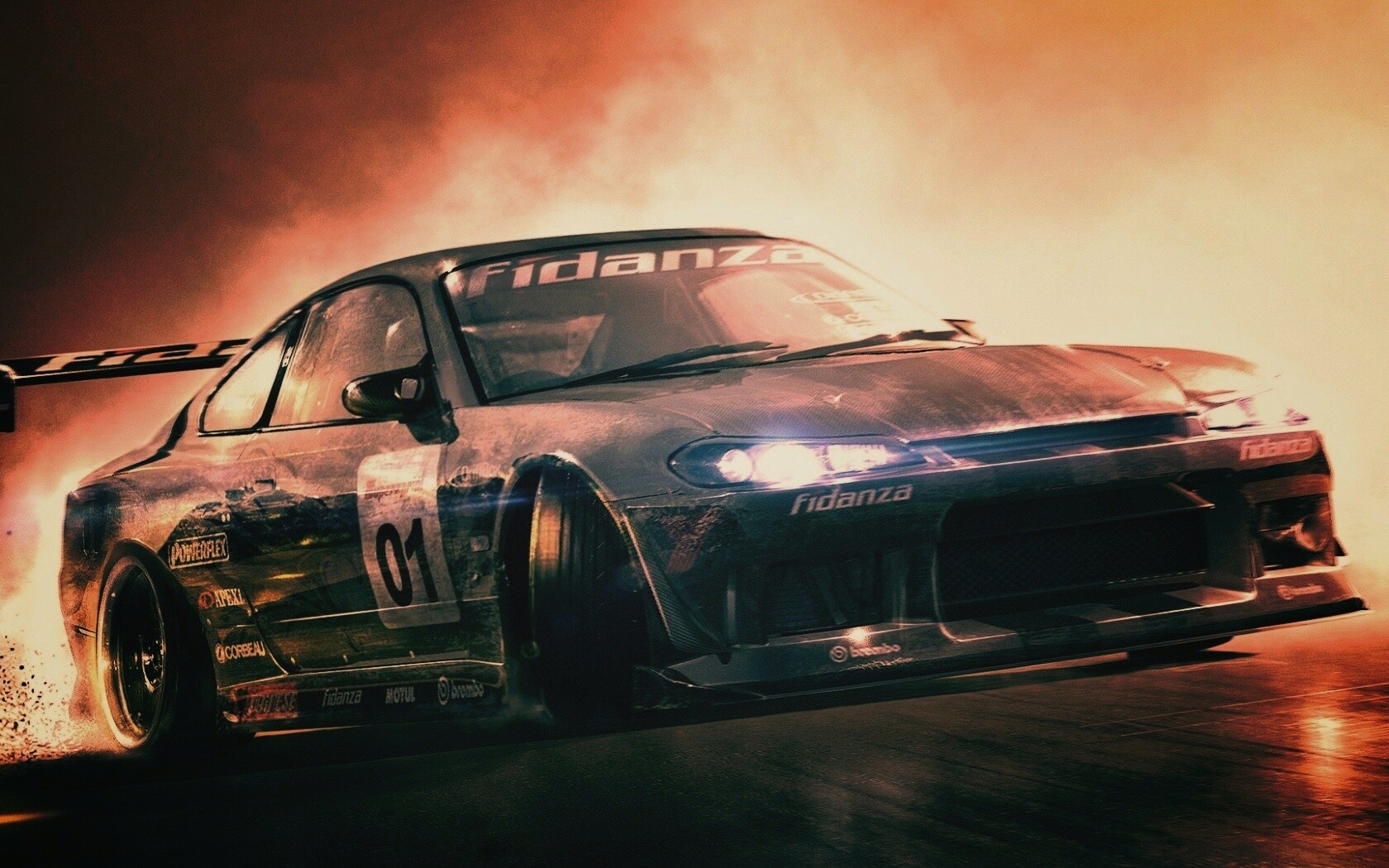 Гоночный автомобиль обои