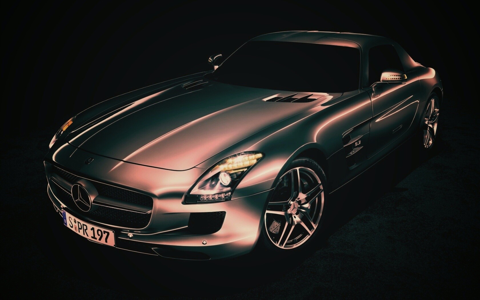 Mercedes SLS обои