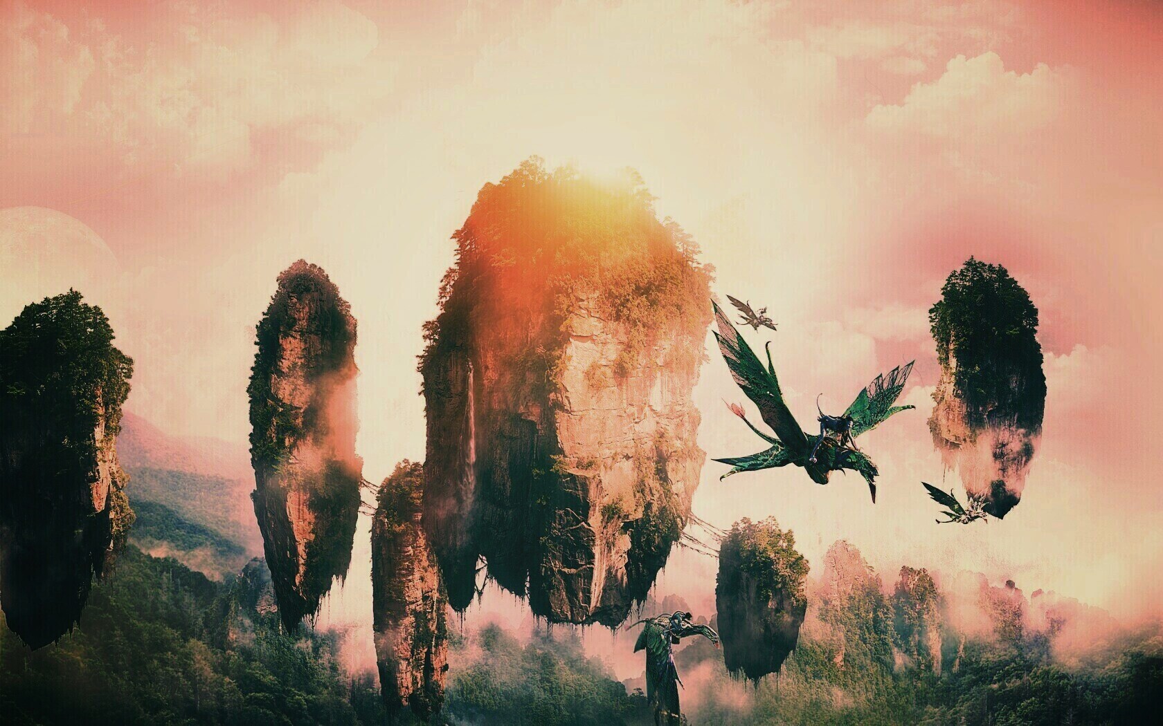 Аватар, планета Пандора обои