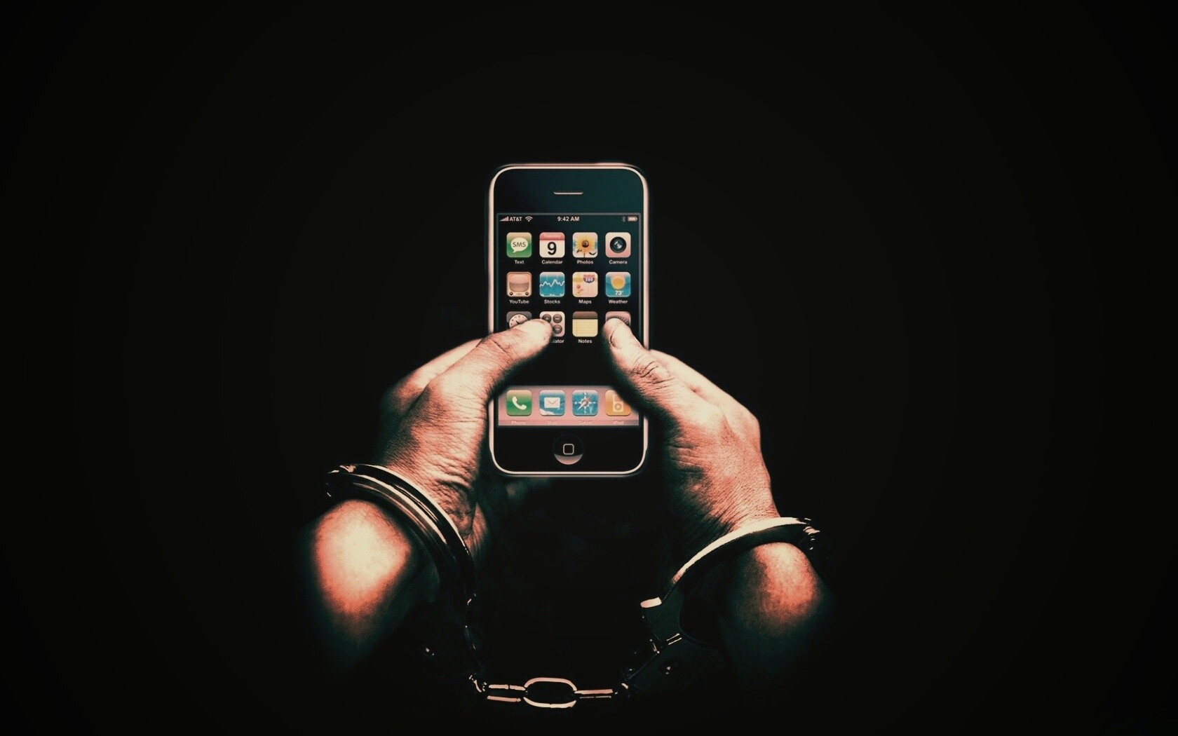 Ты раб своего iPhone обои