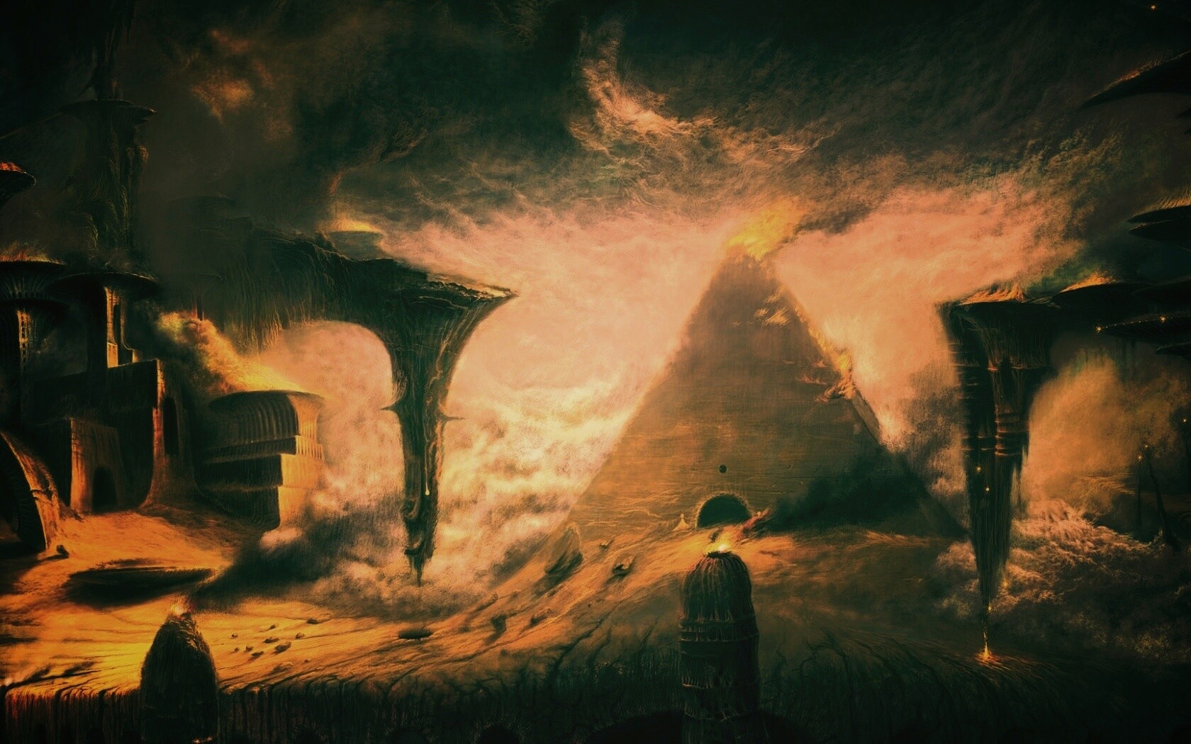 Мир древних обои