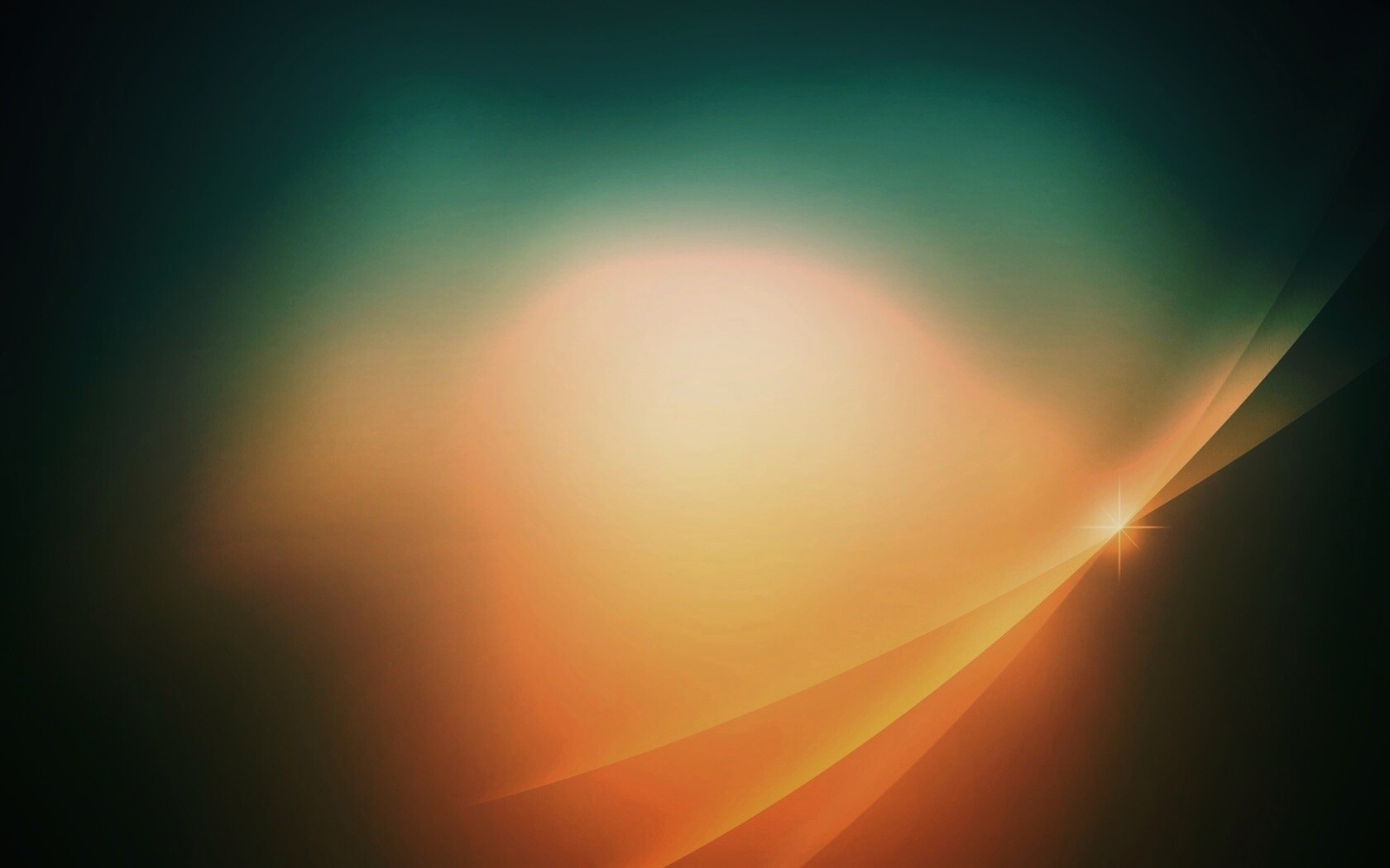 Пересекающиеся лучи света обои