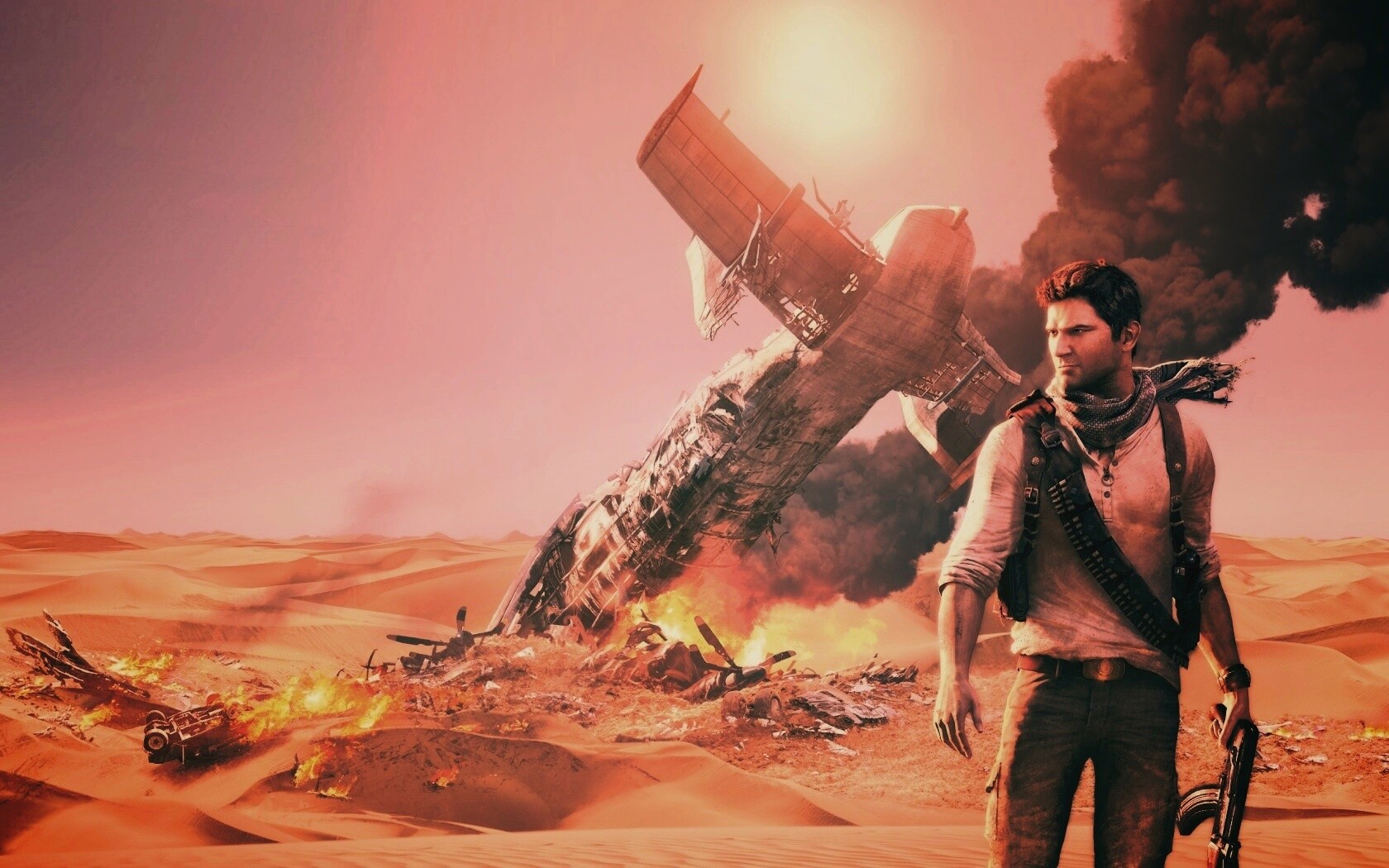 Uncharted 3 : Drakes deception обои