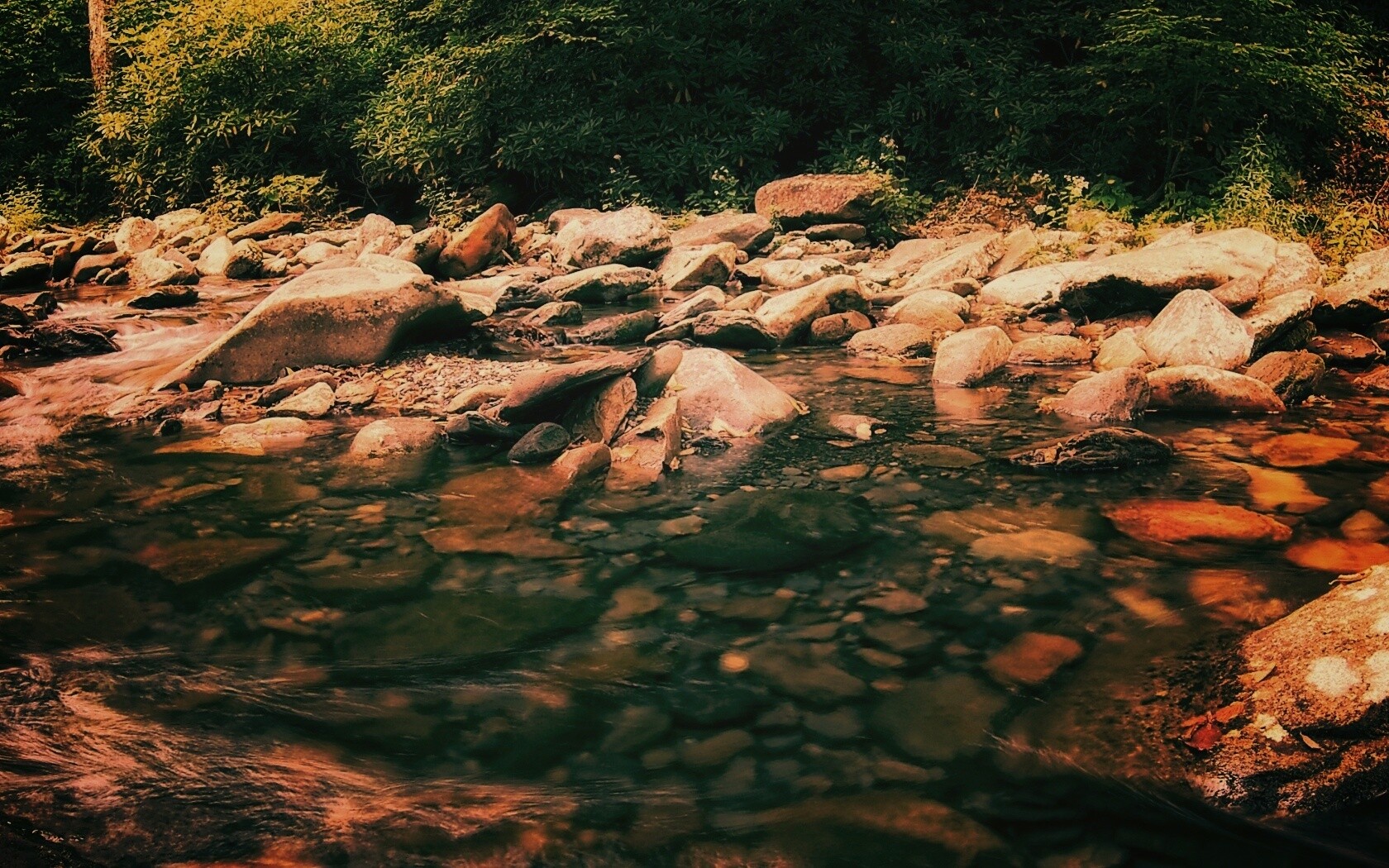 Гораня река обои