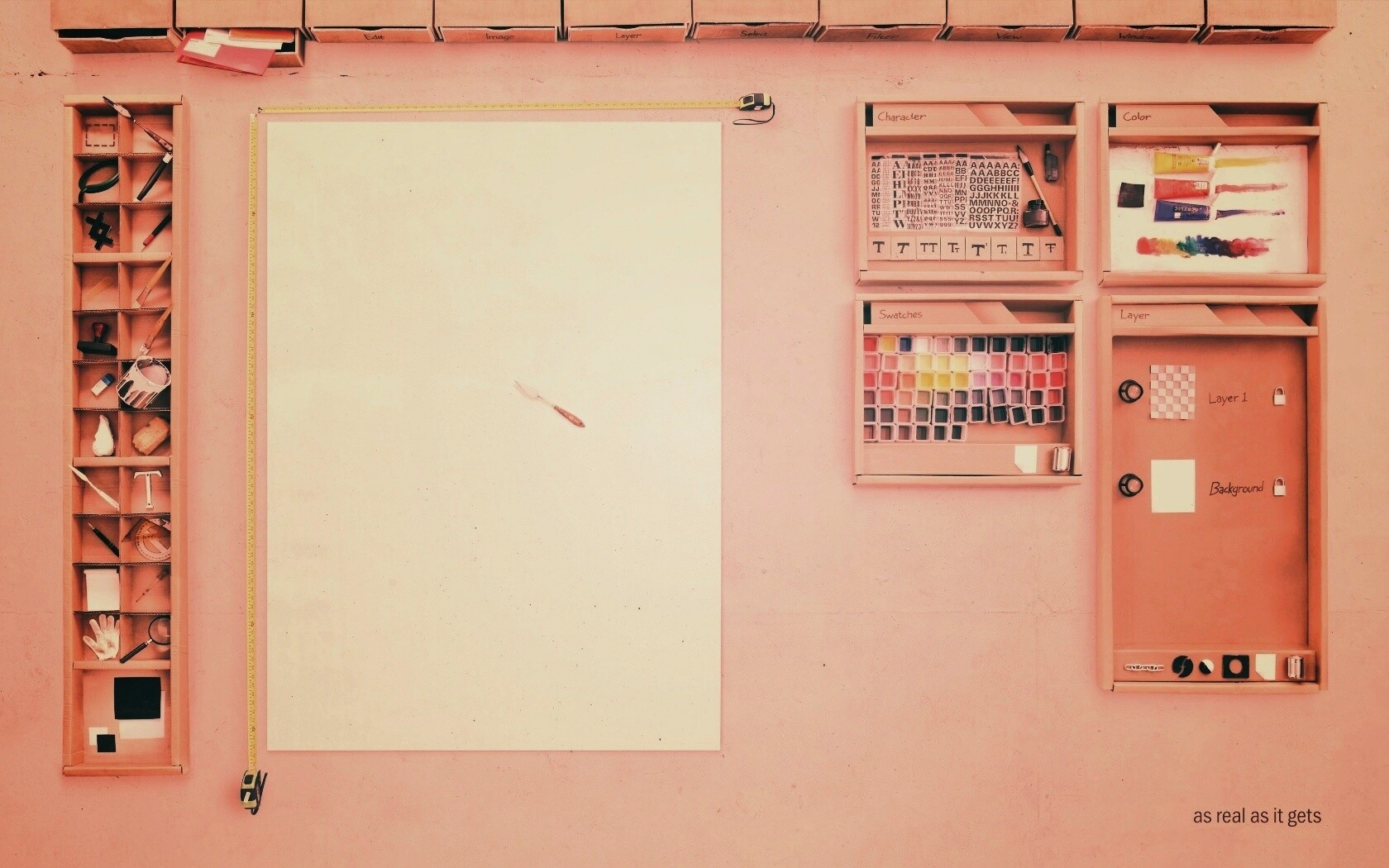 Фотошоп в реальности обои