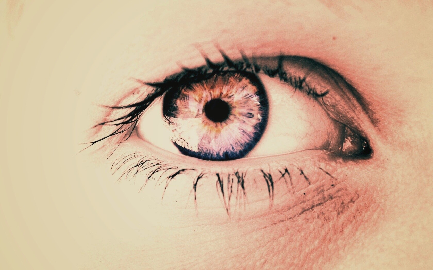 Широко раскрытые глаза обои