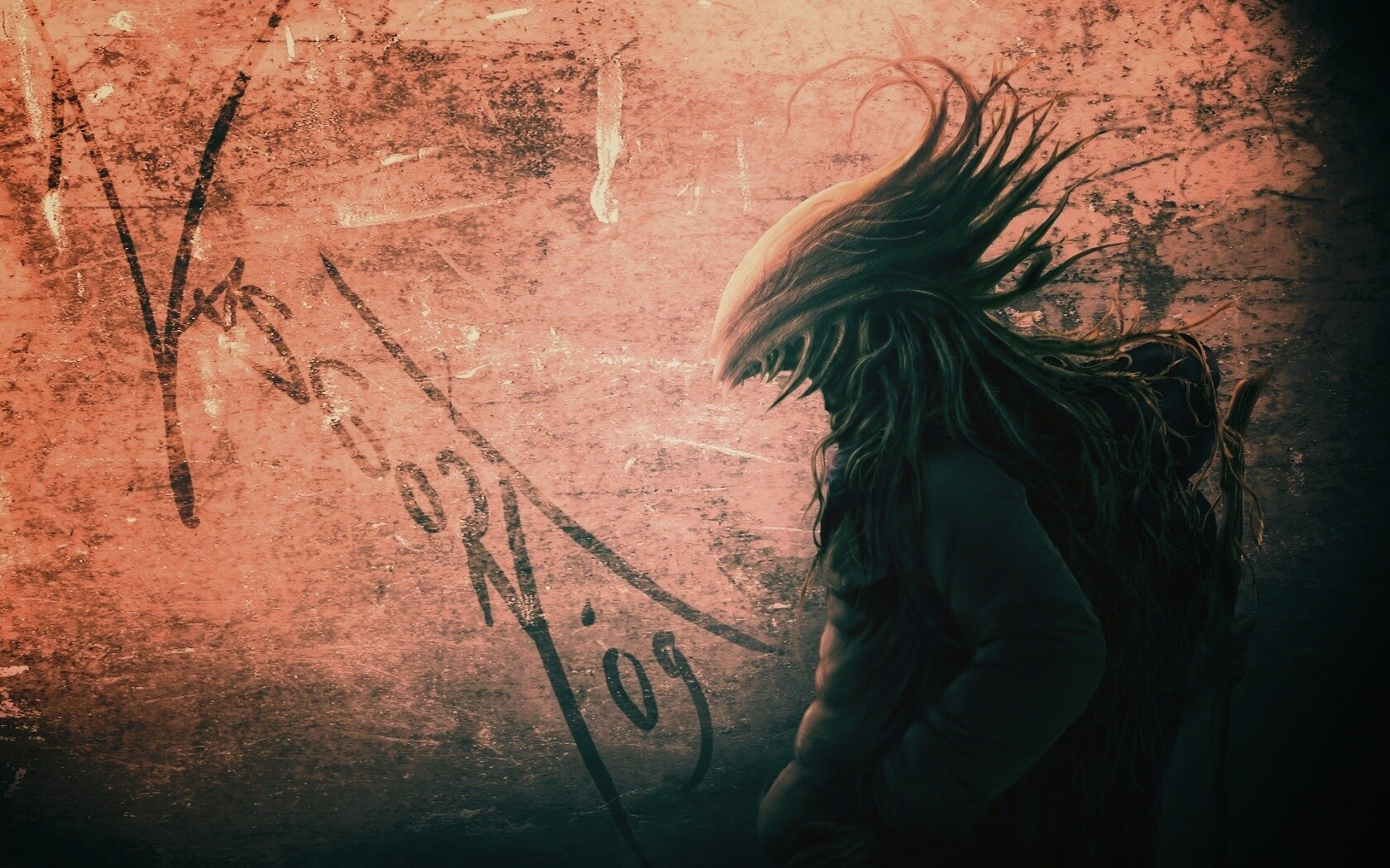 Современный монстр обои