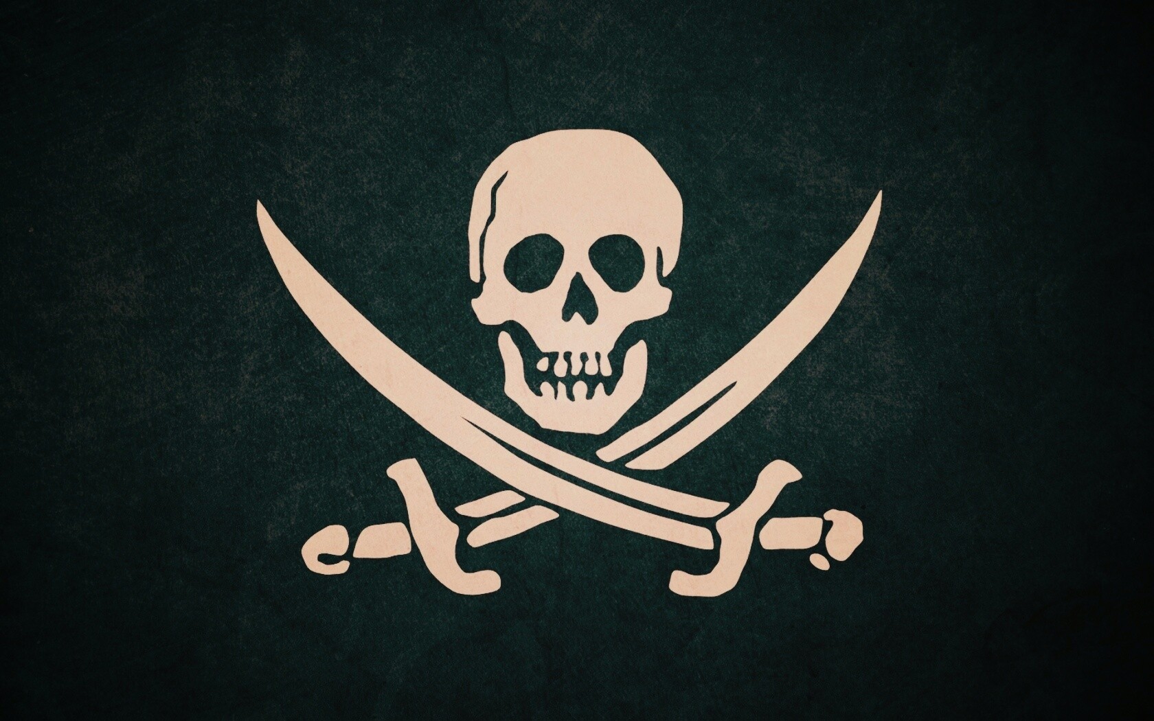 Пиратский флаг обои