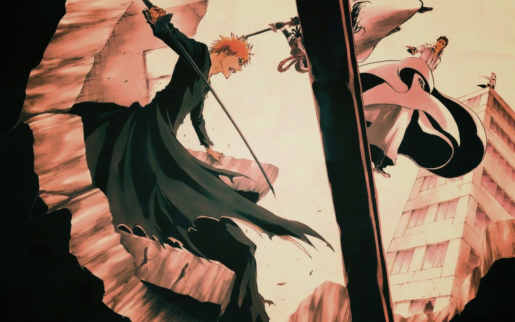 Парень с мечем обои