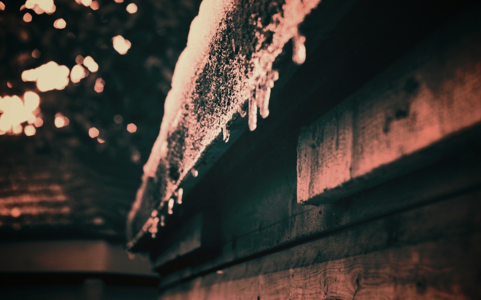 Весенняя капель обои