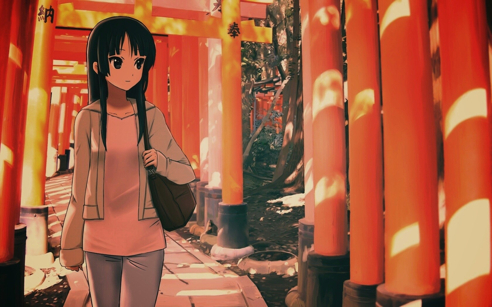 Акияма Мио обои