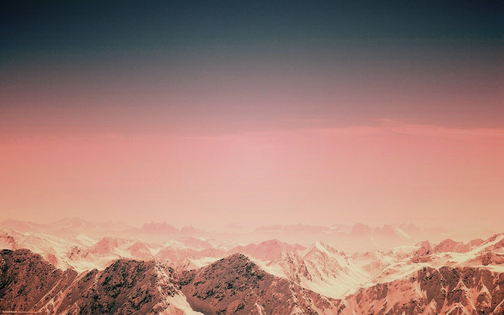 Горные вершины обои