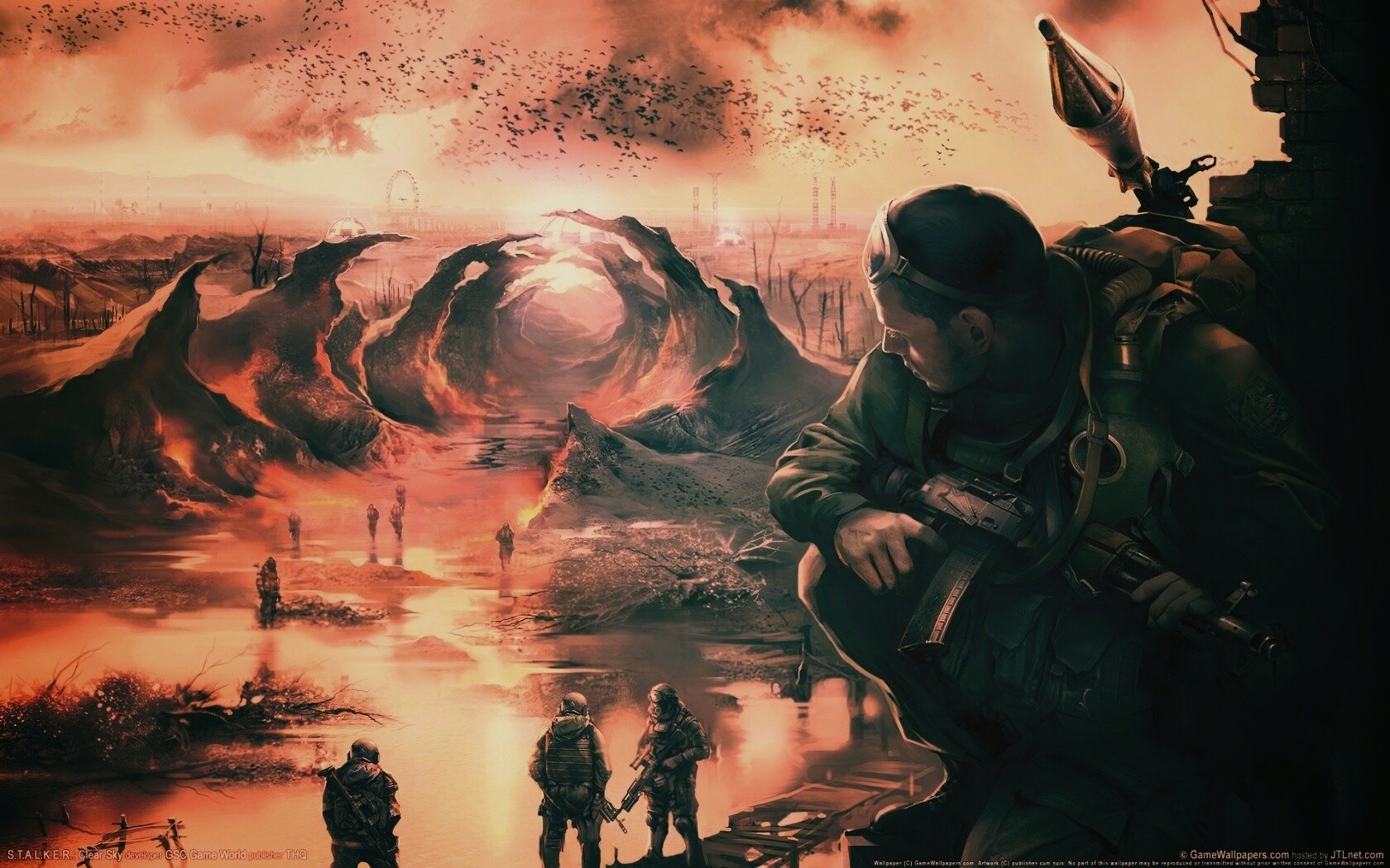 Сталкер обои