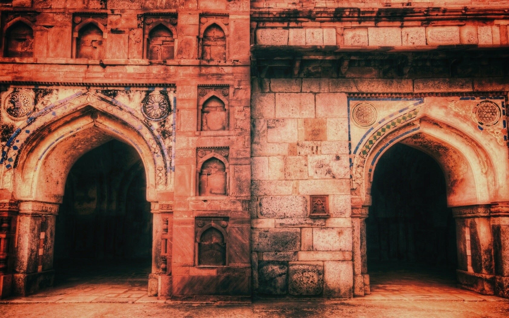 Старый город обои