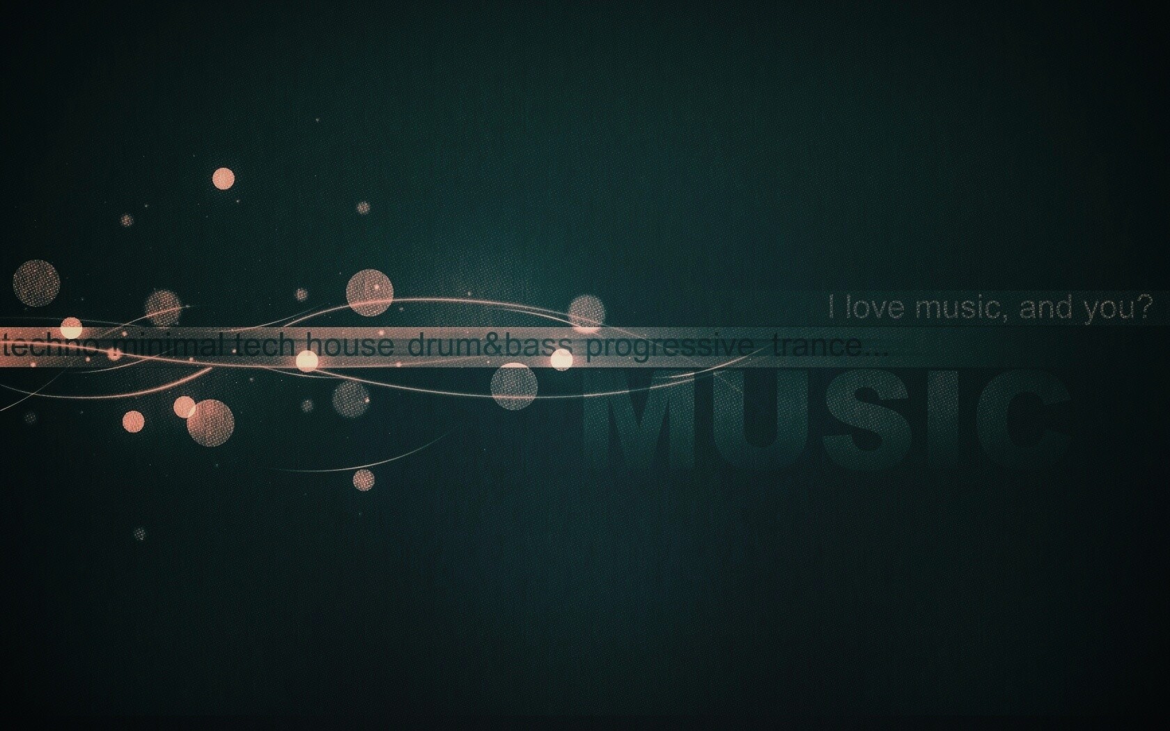 Я люблю музыку, а ты? обои