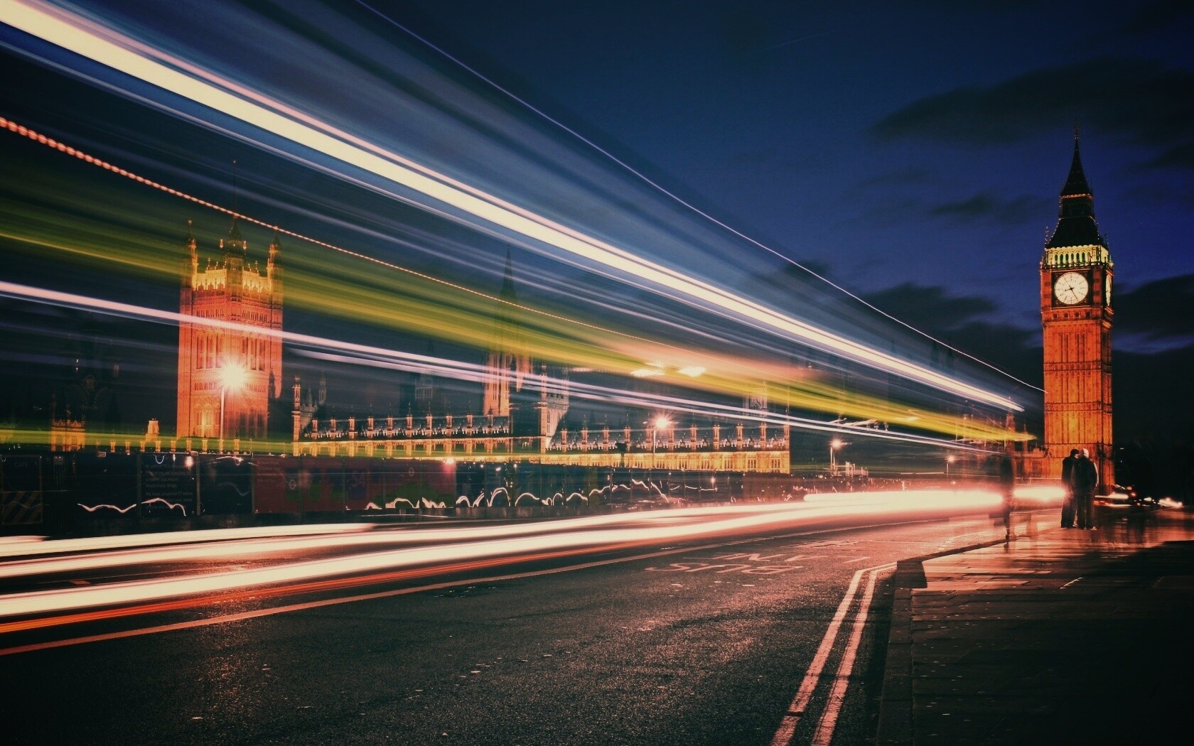 Лондон в движении обои