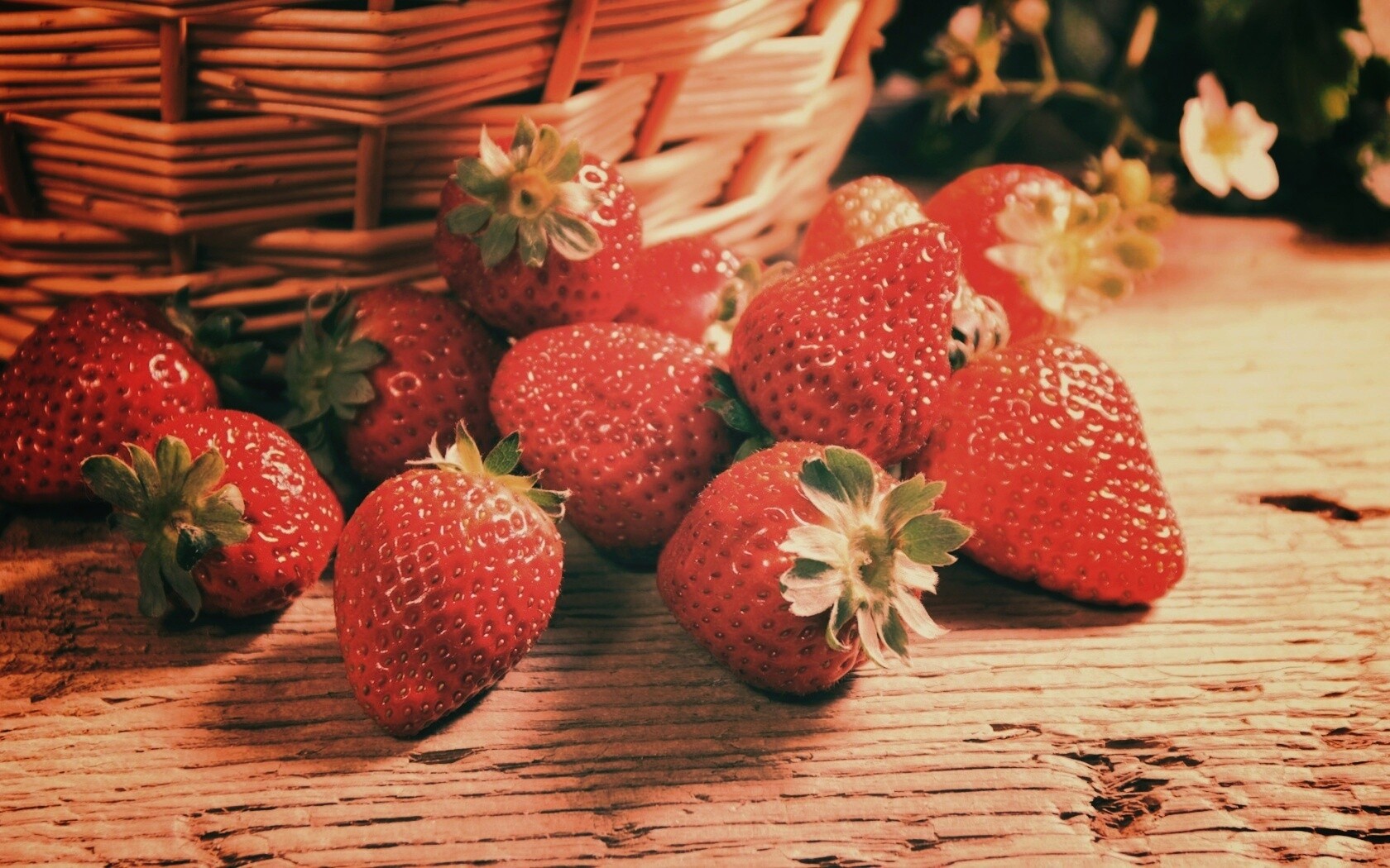 Клубничка обои