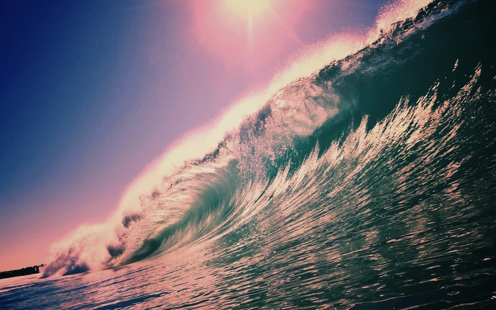 Волна — мечта серфера обои