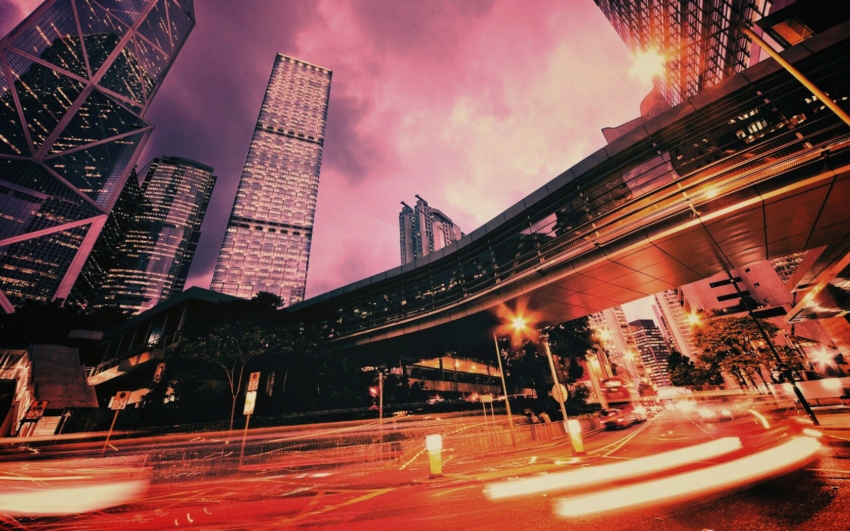 Городской ритм жизни обои