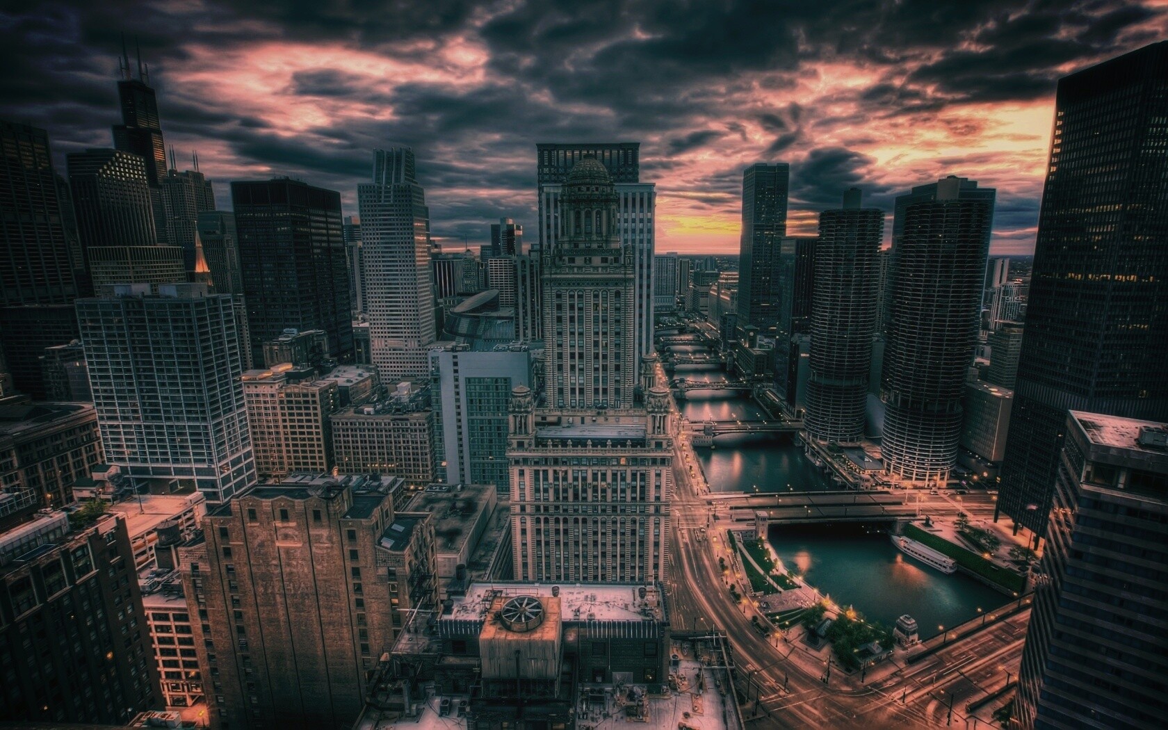 Призрачный город обои