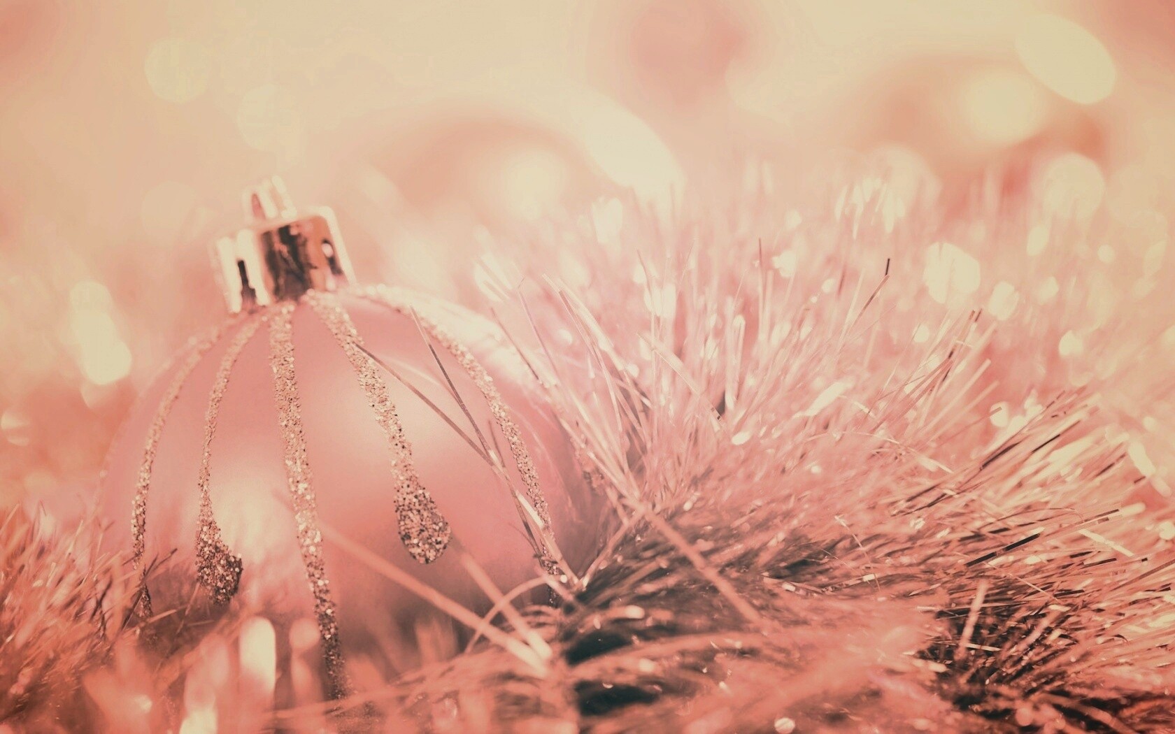 Новогонее украшение обои