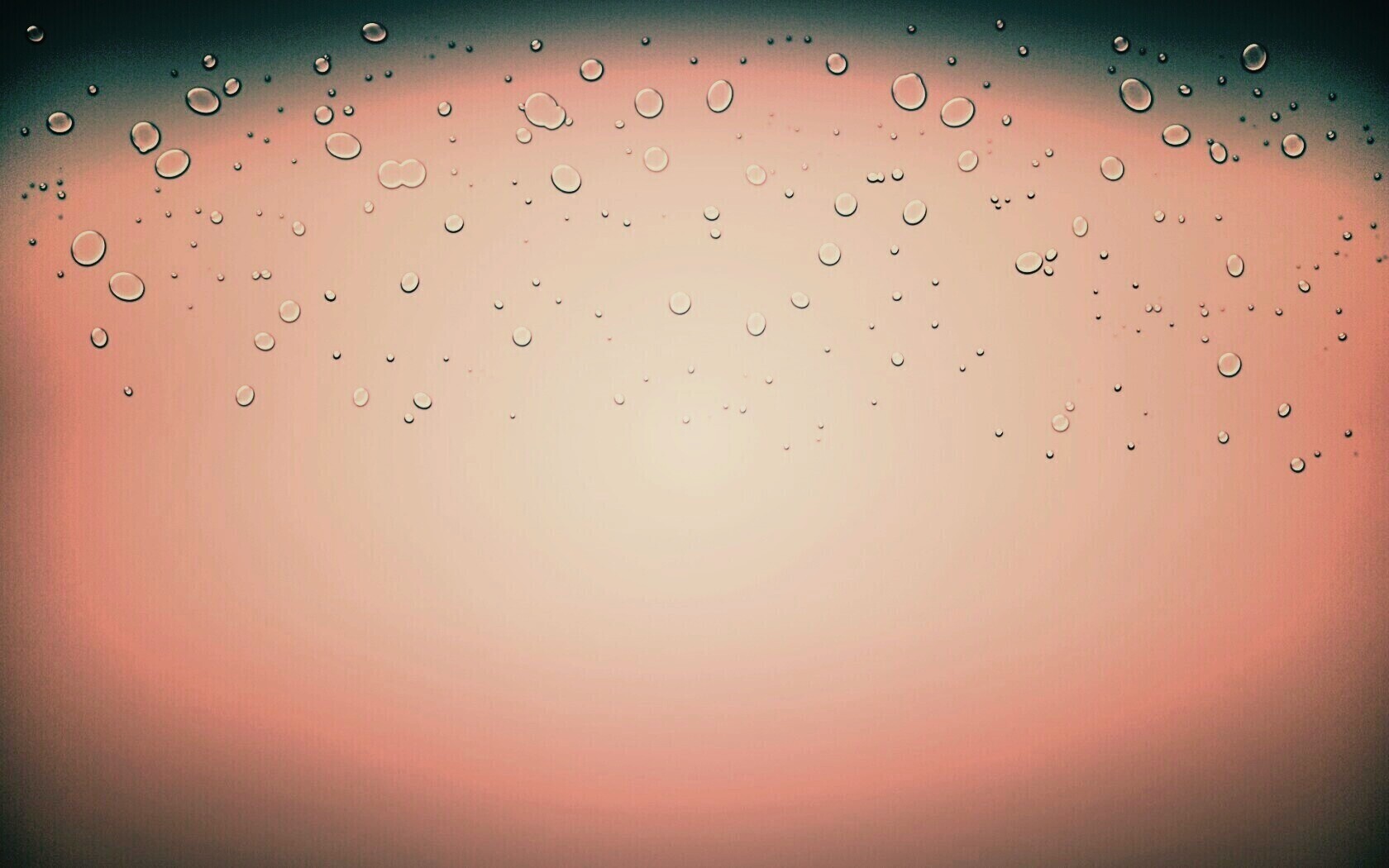 Капли воды на стекле обои