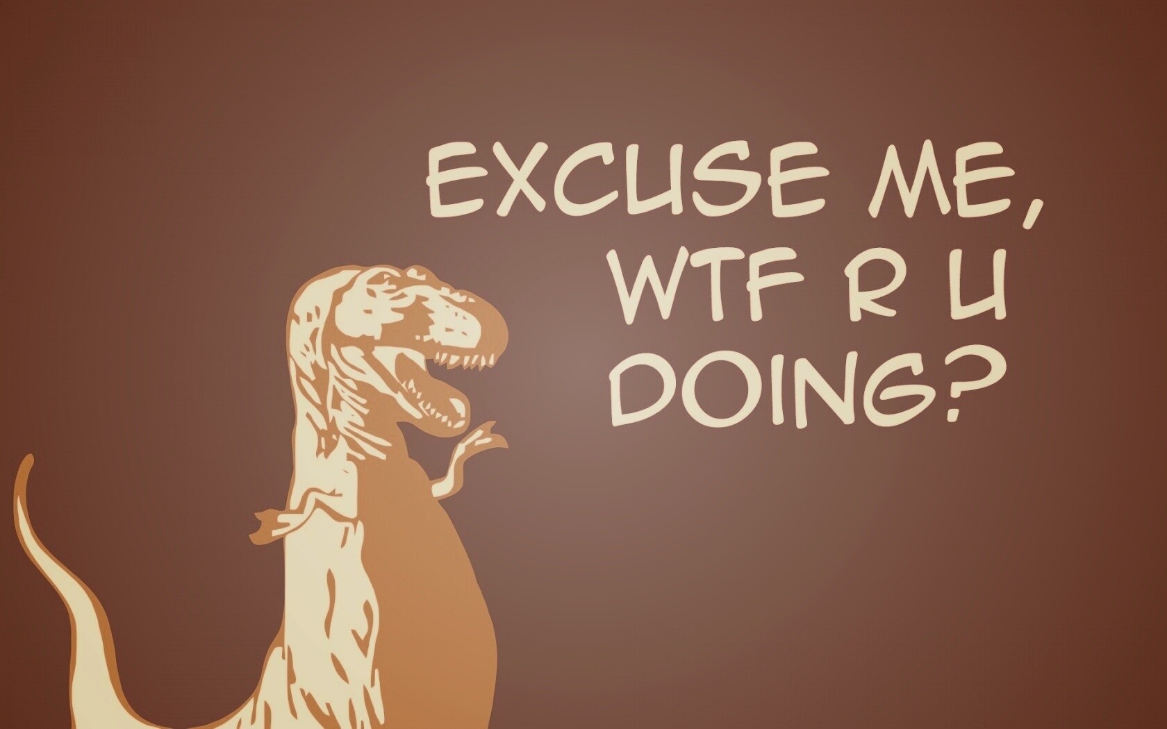 Excuse me, wtf are you doing? обои