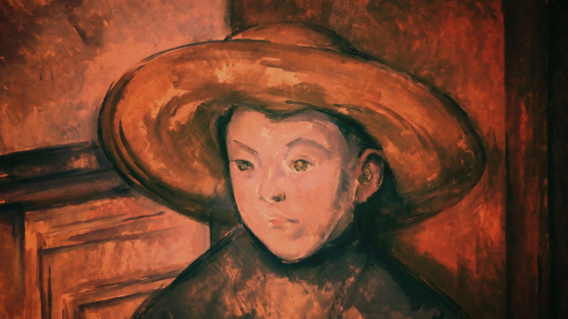 Мальчик в шляпе обои