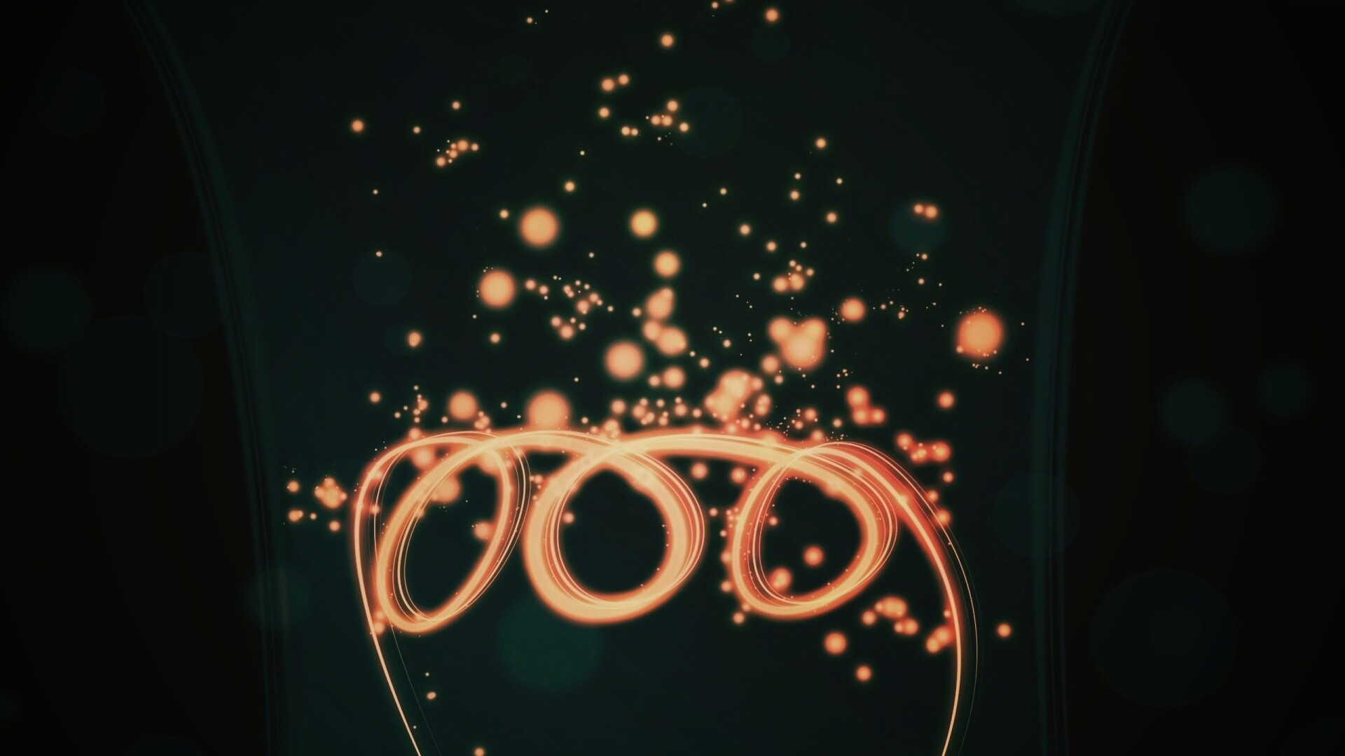 Огненные кольца обои