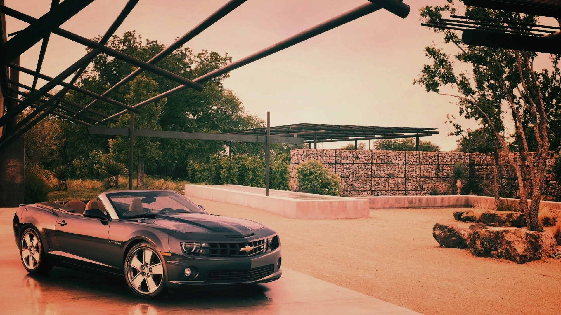 Камаро кабриолет обои