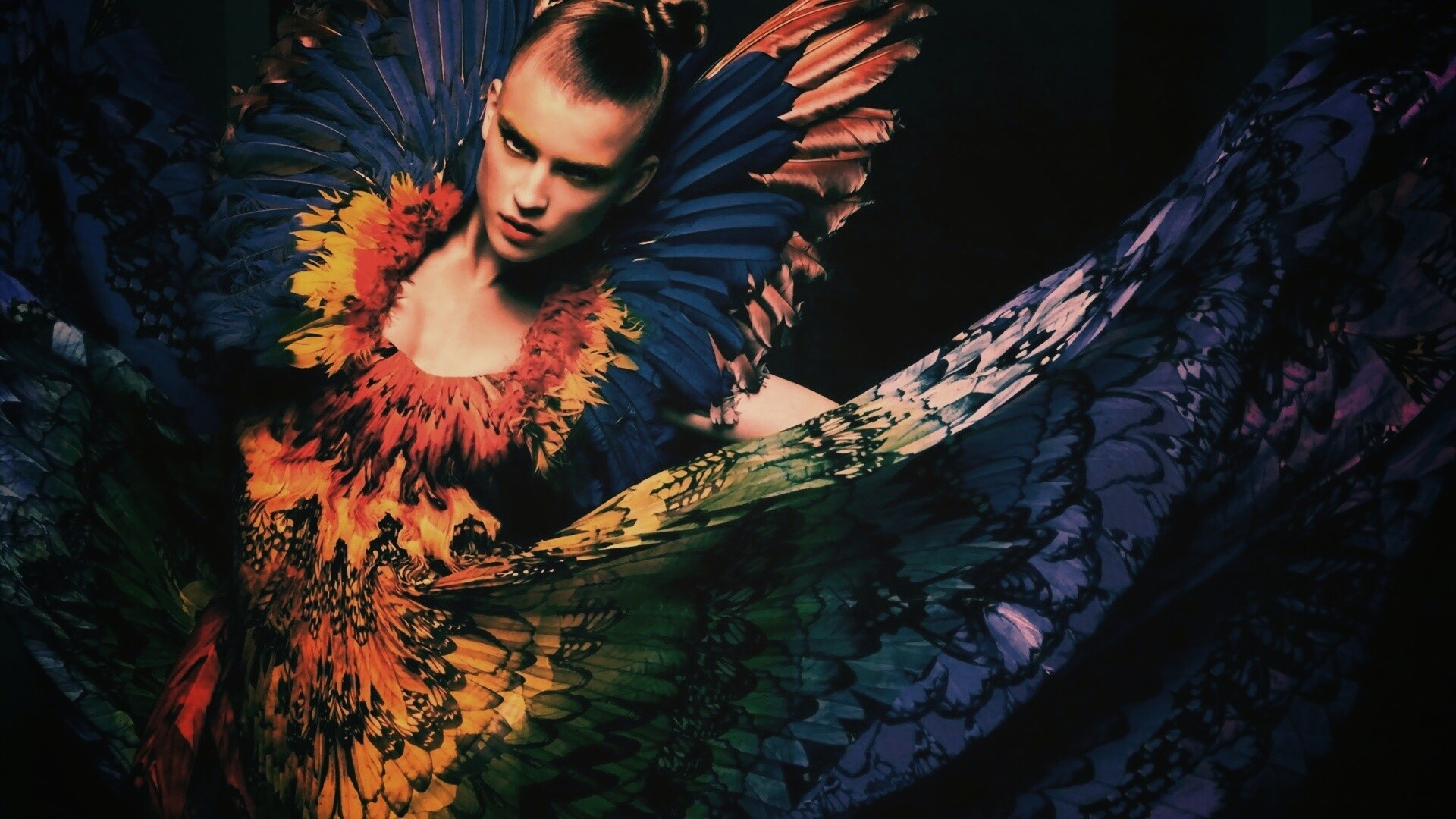 Костюм жар птицы обои