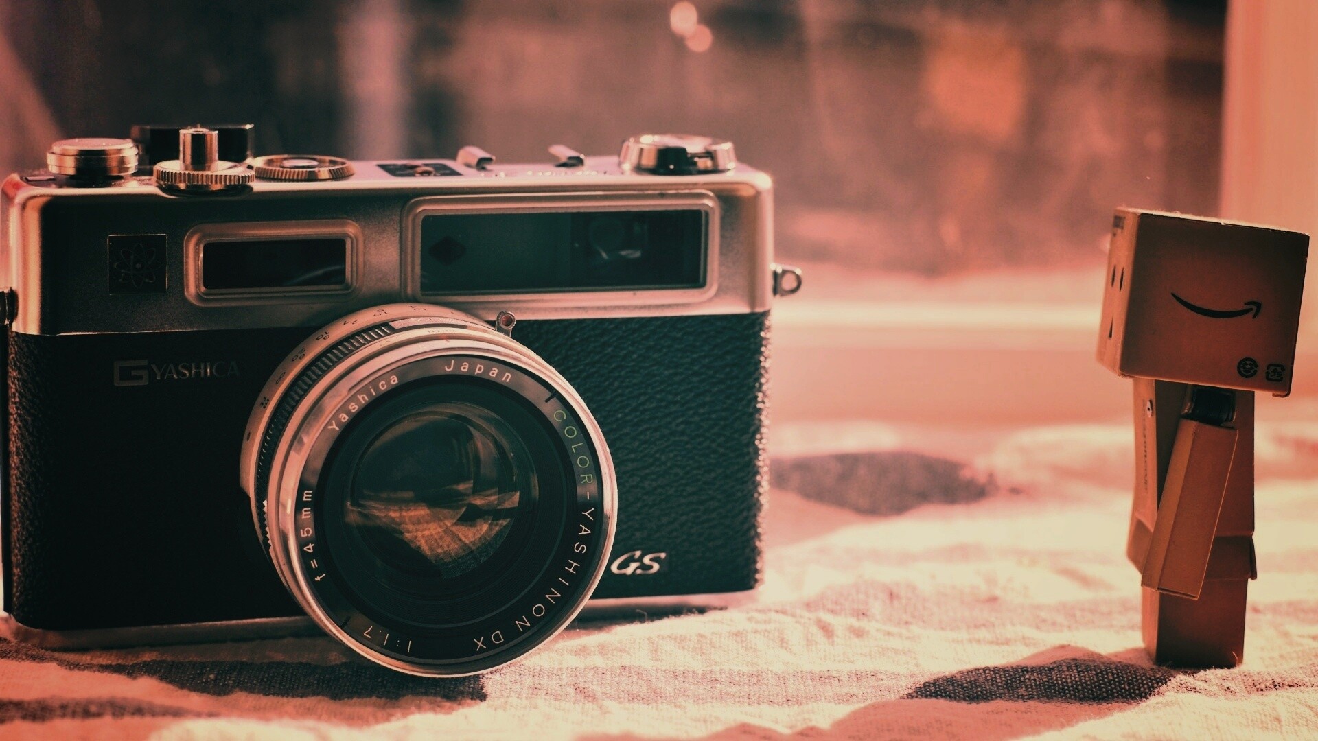 Данбо и ретро фотик обои